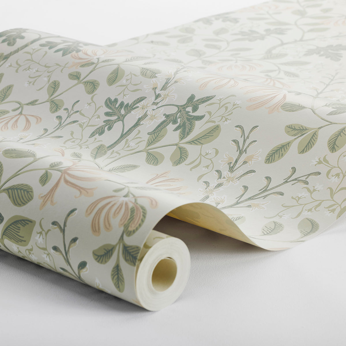 Trädgårdsfröjd Wallpaper in sage color - pattern number 6983 - by Schumacher in the Borastapeter collection