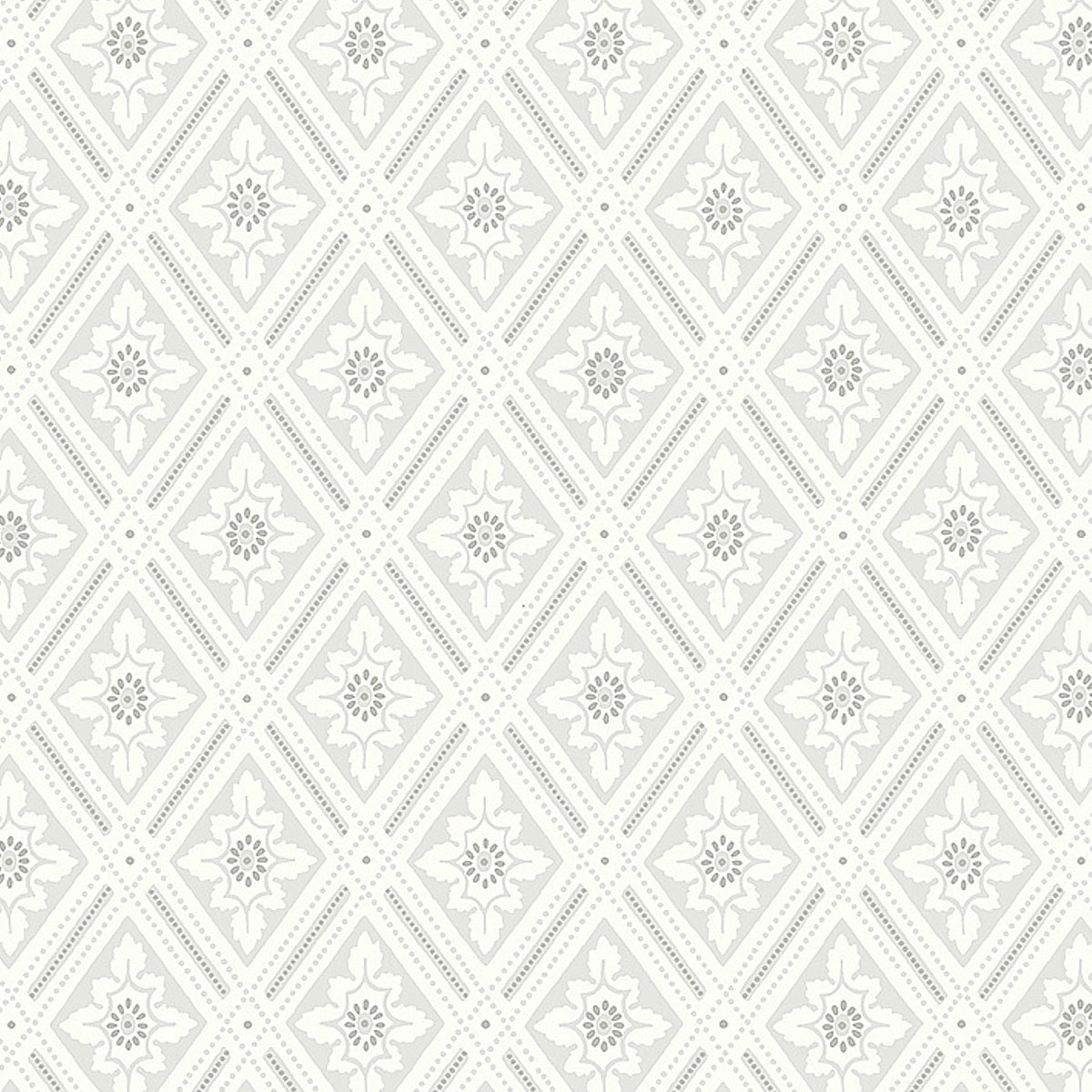 Ester wallpaper in grey color - pattern number 7659 - by Schumacher in the Borastapeter collection