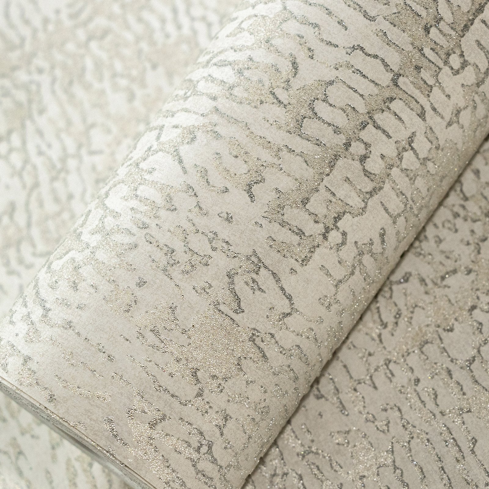 Alpine Reptile wallpaper in beige color - pattern number GH81267-23 - by Galerie in the Feel collection