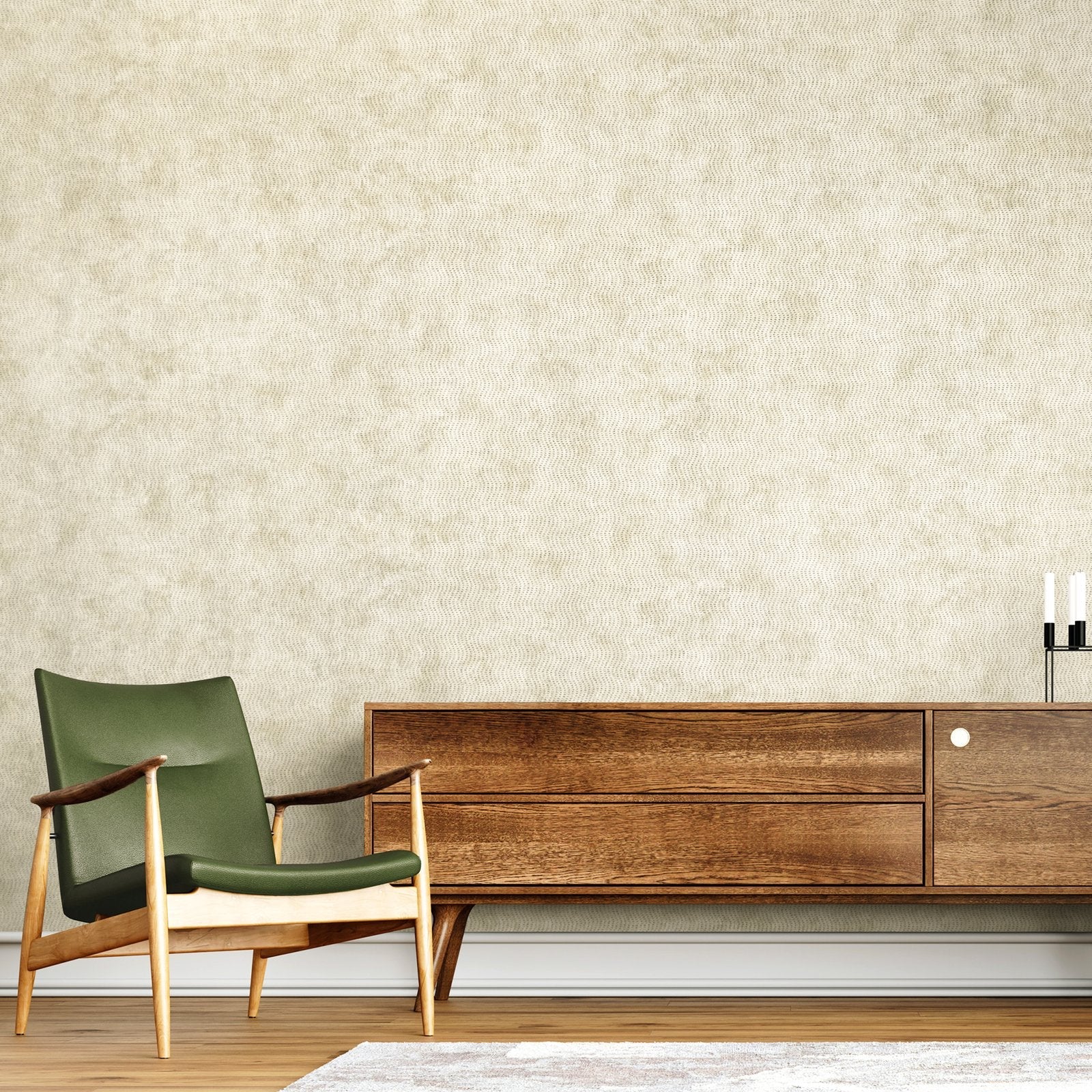 Cord wallpaper in cream color - pattern number GH81285-23 - by Galerie in the Precious collection