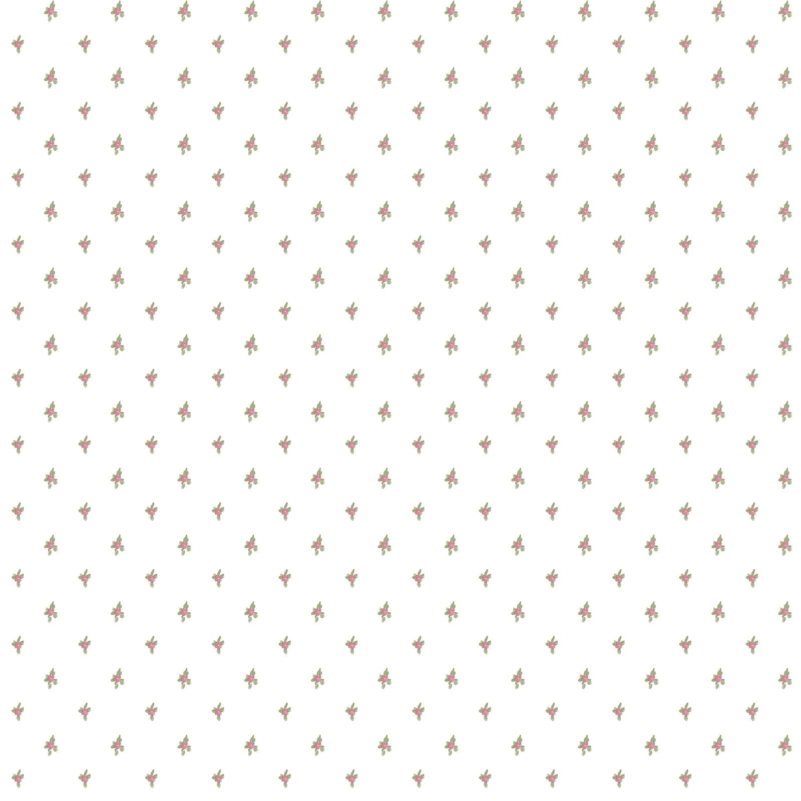 Allover Lilla Wallpaper in Pink color - pattern number 8368 - by Galerie in the Blooming Garden collection