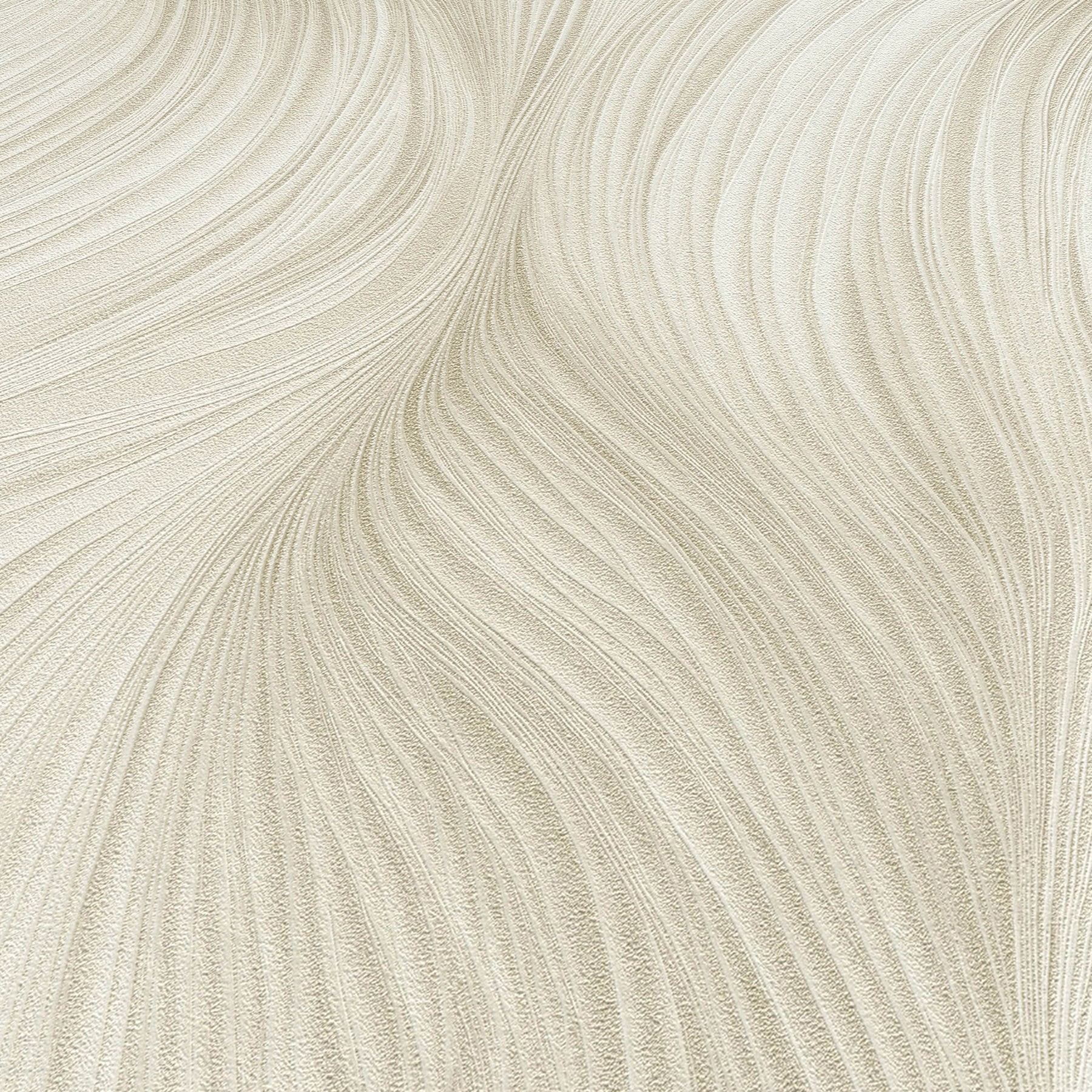 Waves of Light Wallpaper in beige color - pattern number 8413-VRFW-AA1 - by Veer Decor in the Veer Decor 2025 Collection collection