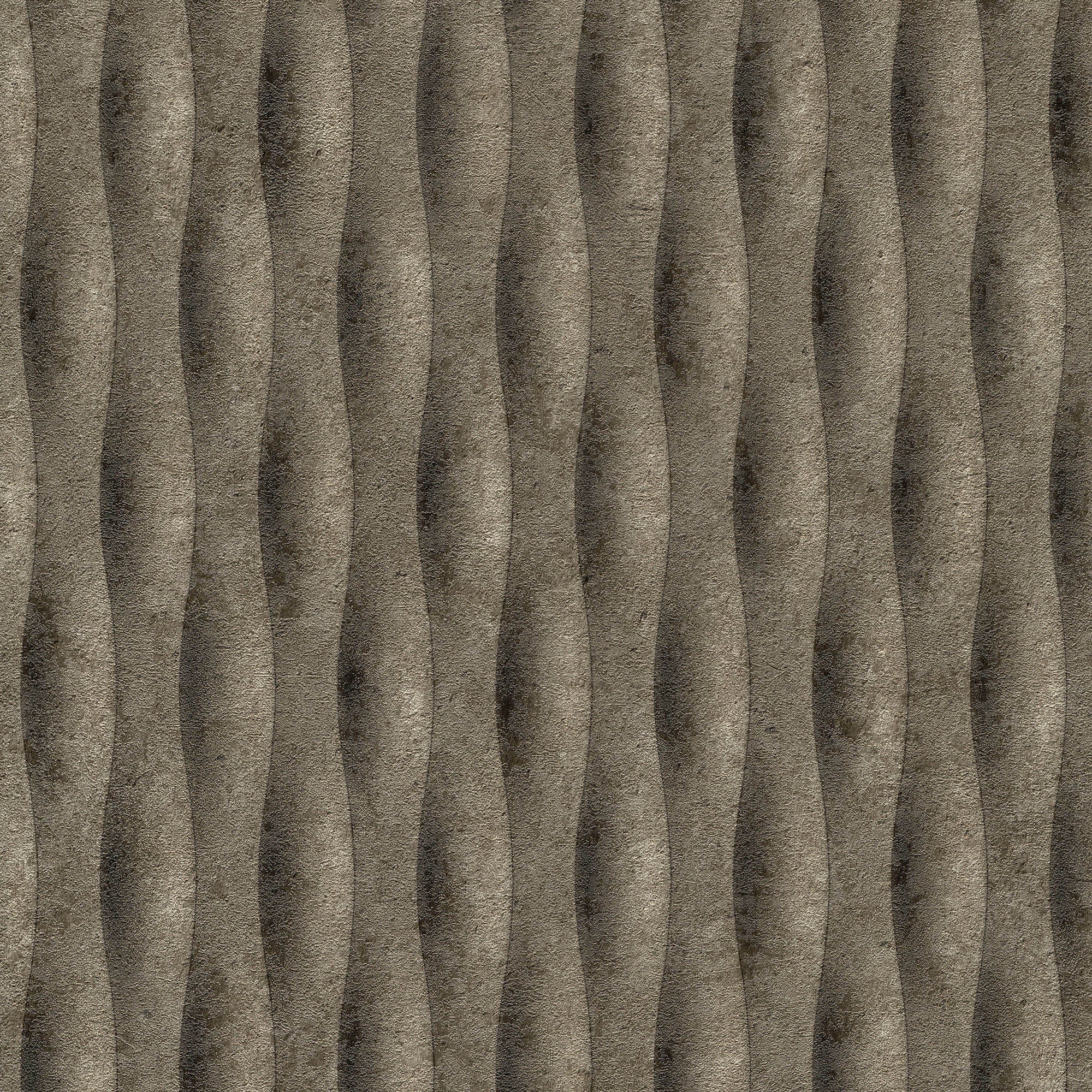 Concrete Illusion Wallpaper in brown color - pattern number 8413-VRFW-AB2 - by Veer Decor in the Veer Decor 2025 Collection collection