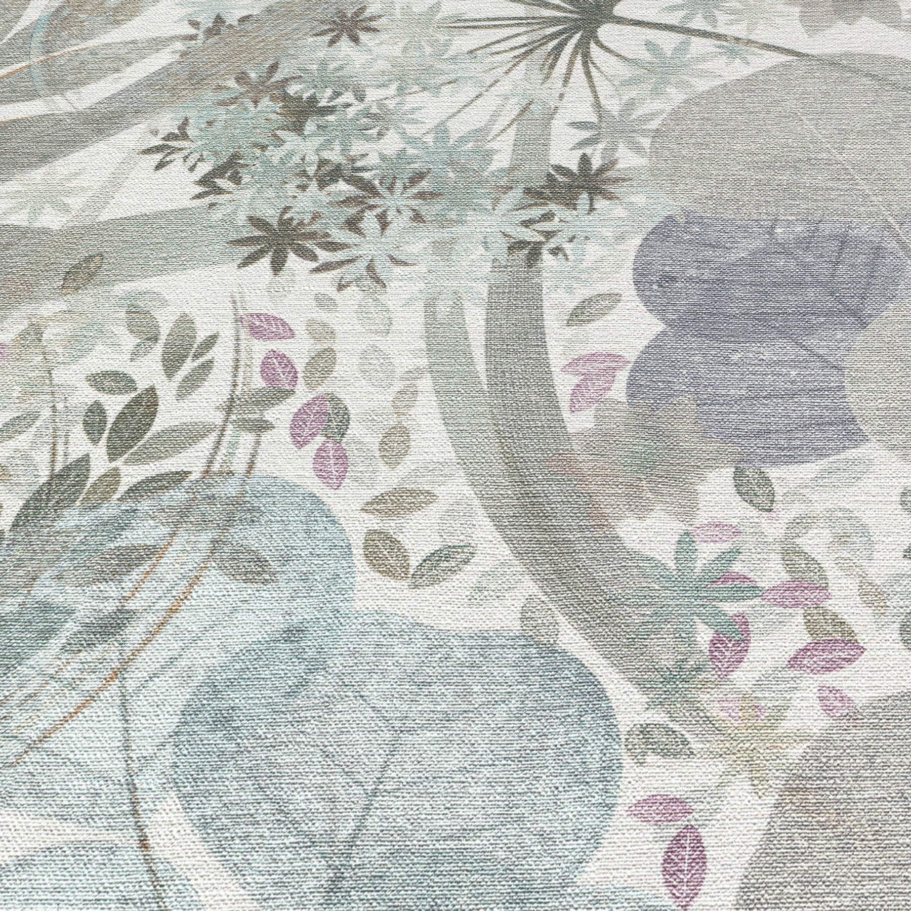 Secret Grove Wallpaper in blue color - pattern number 8415-VRSG-AB3 - by Veer Decor in the Veer Decor 2025 Collection collection