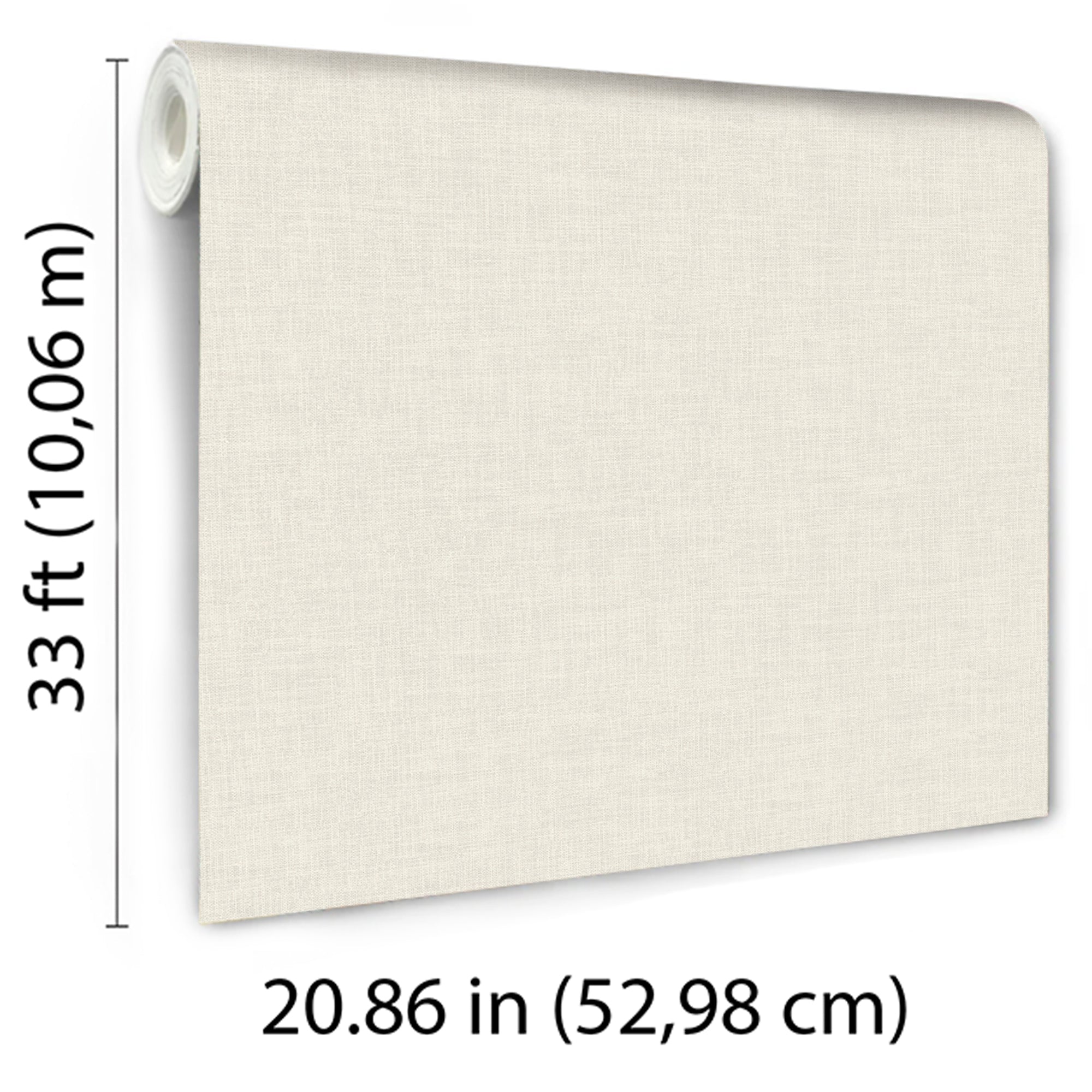 Antibes Linen Weave Texture Wallpaper in cream color - pattern number 8421-ANT-AA2 - by Veer Decor in the Veer Decor 2025 Collection collection