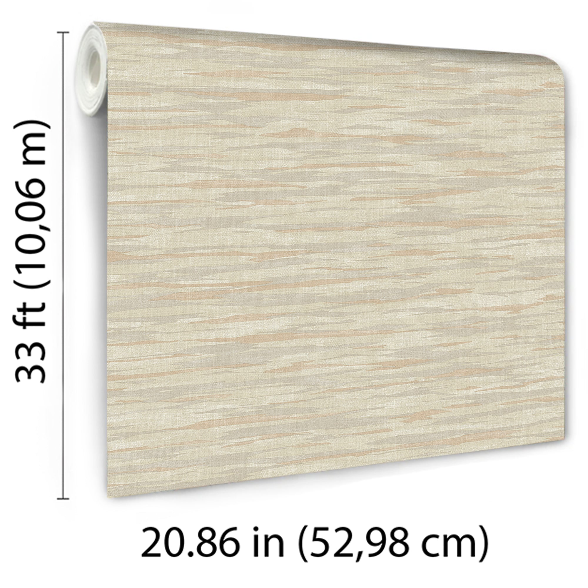 Horizon Wallpaper in beige color - pattern number 8421-ANT-AC3 - by Veer Decor in the Veer Decor 2025 Collection collection