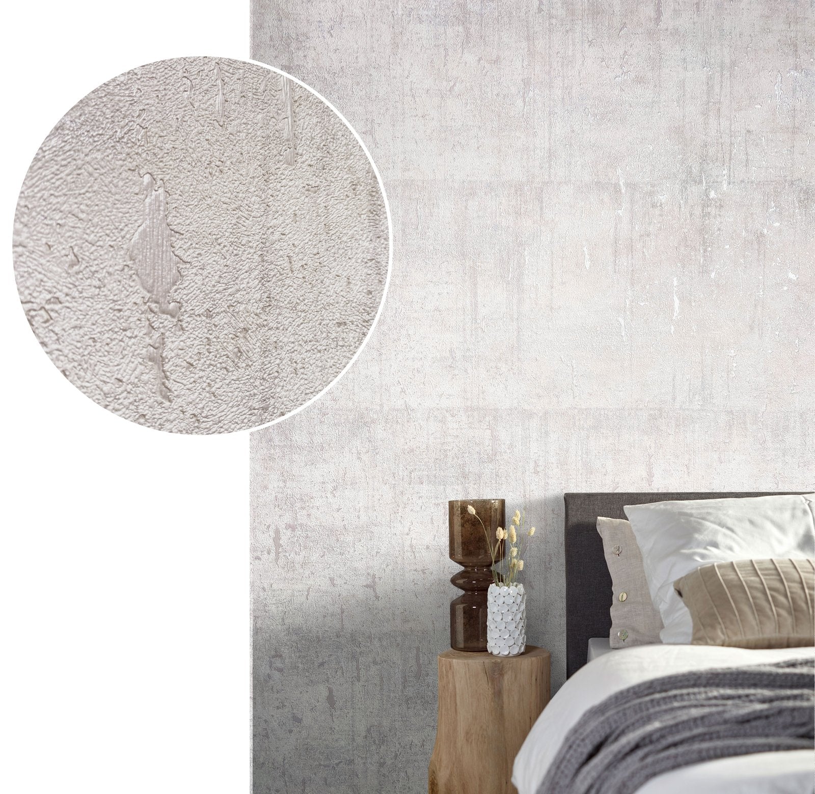 Industrial wallpaper in silver grey color - pattern number AI95028 - by Galerie in the Air collection