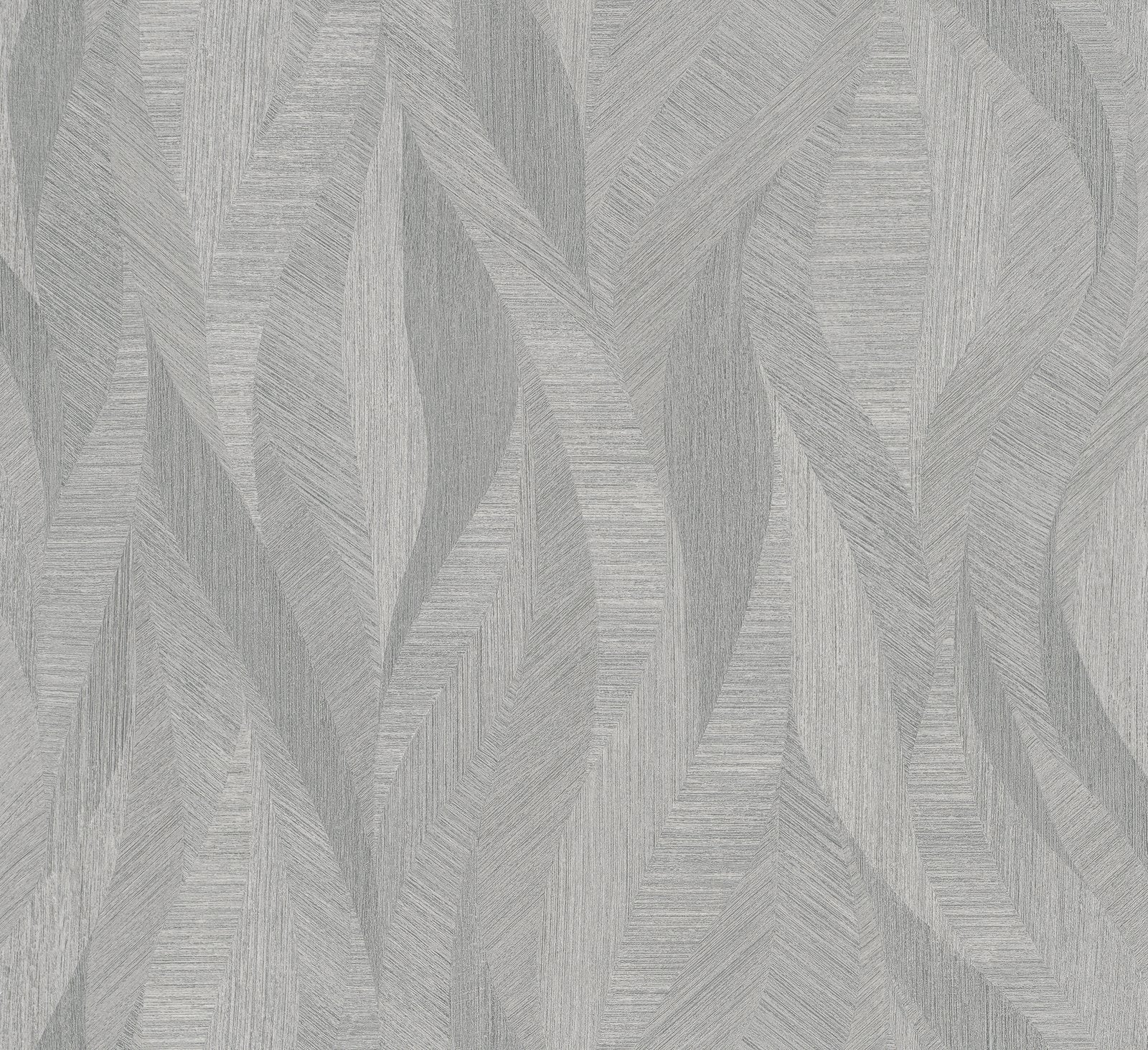 Abstract wallpaper in silver grey color - pattern number AI95038 - by Galerie in the Air collection