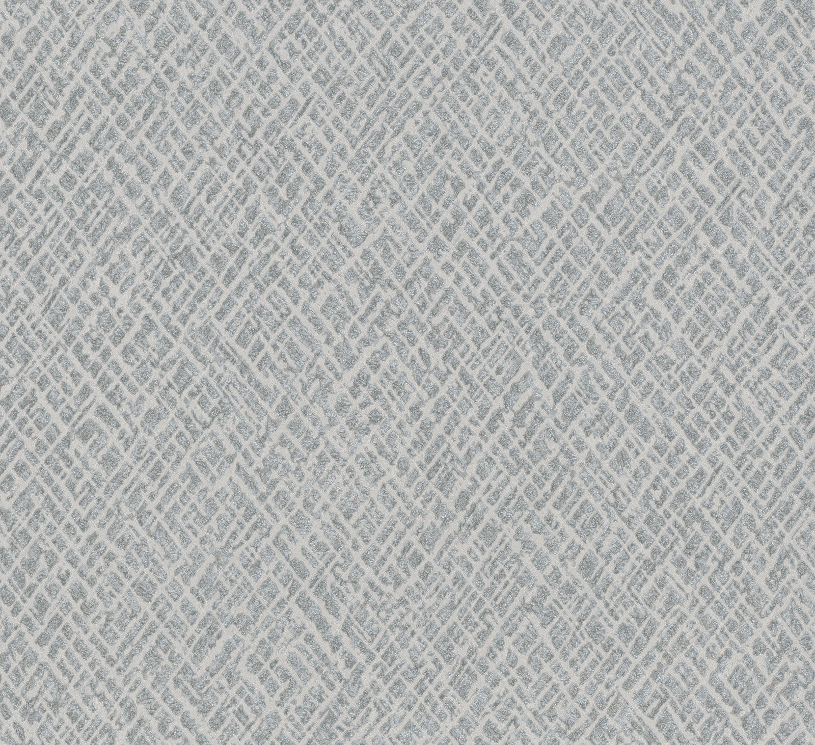 Geometric wallpaper in silver grey color - pattern number AI95041 - by Galerie in the Air collection