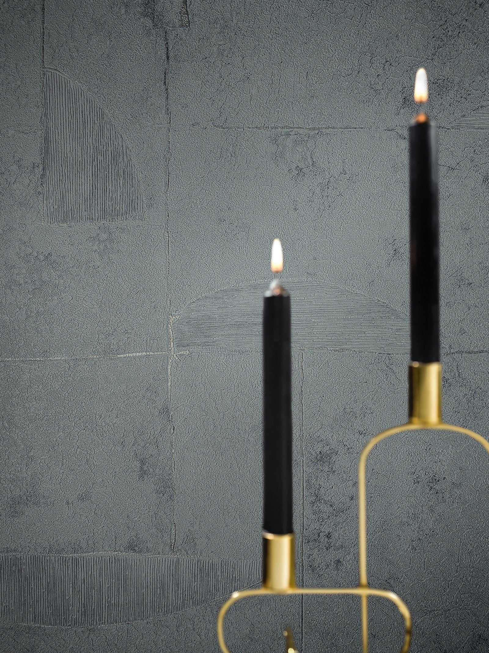 Abstract wallpaper in silver grey color - pattern number AI95046 - by Galerie in the Air collection