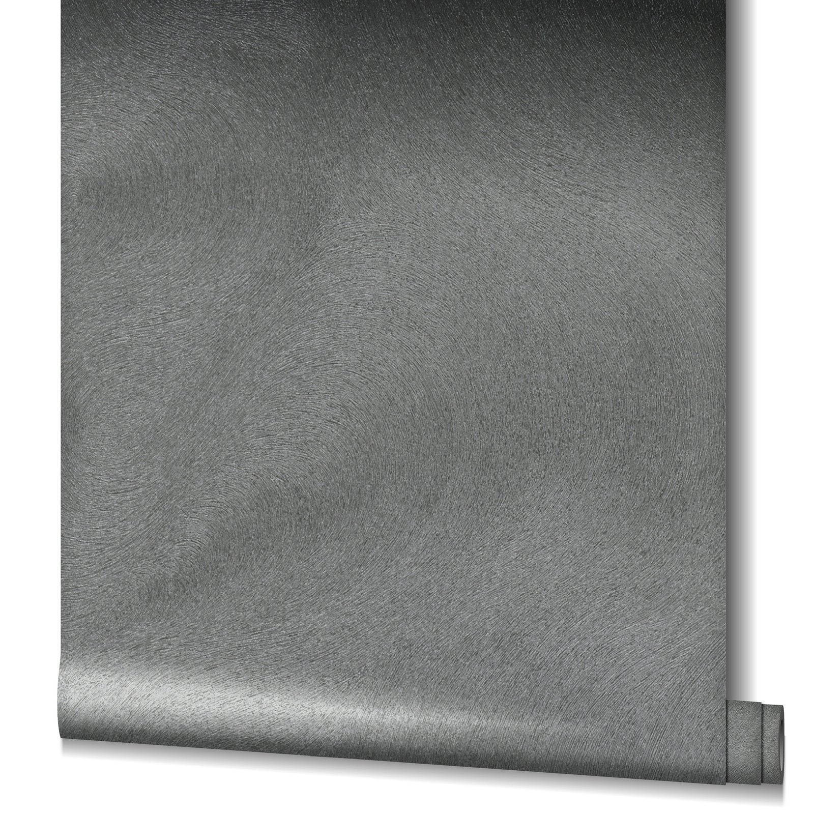 Plain Texture wallpaper in silver grey color - pattern number AI95060 - by Galerie in the Air collection
