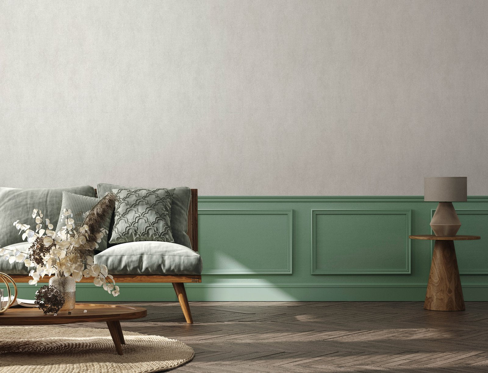 Plain Texture wallpaper in silver grey color - pattern number AI95083 - by Galerie in the Air collection