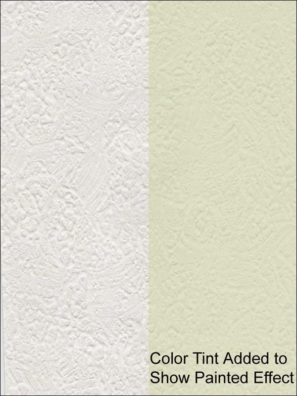 Clarendon Paintable fabric in white color - pattern number 437-RD134 - by Kenneth James in the Anaglypta X collection