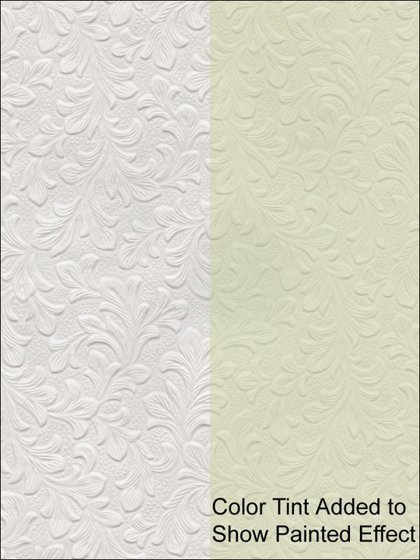 Wilton Paintable fabric in white color - pattern number 437-RD314 - by Kenneth James in the Anaglypta X collection