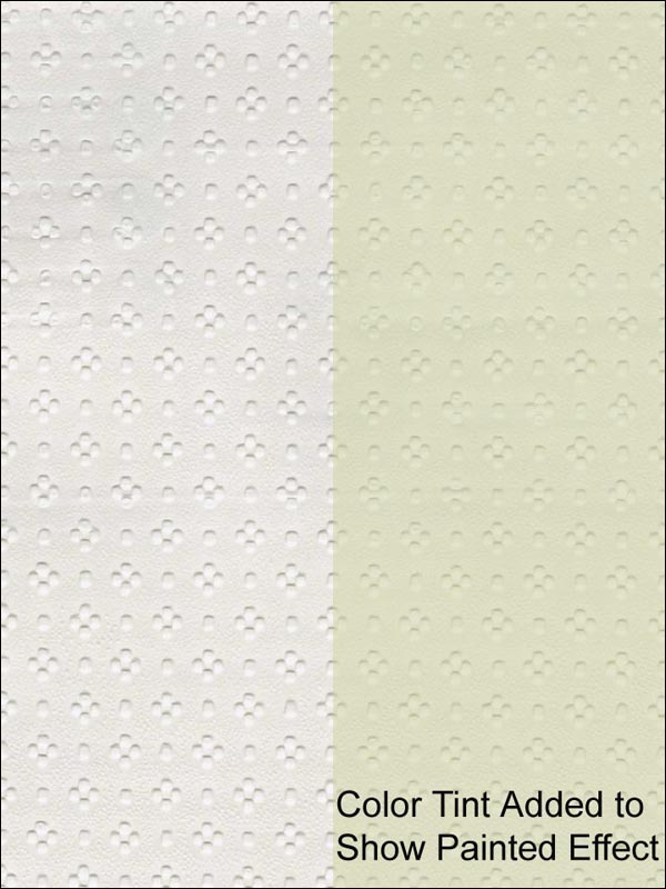 Churchill Paintable fabric in white color - pattern number 437-RD385 - by Kenneth James in the Anaglypta X collection