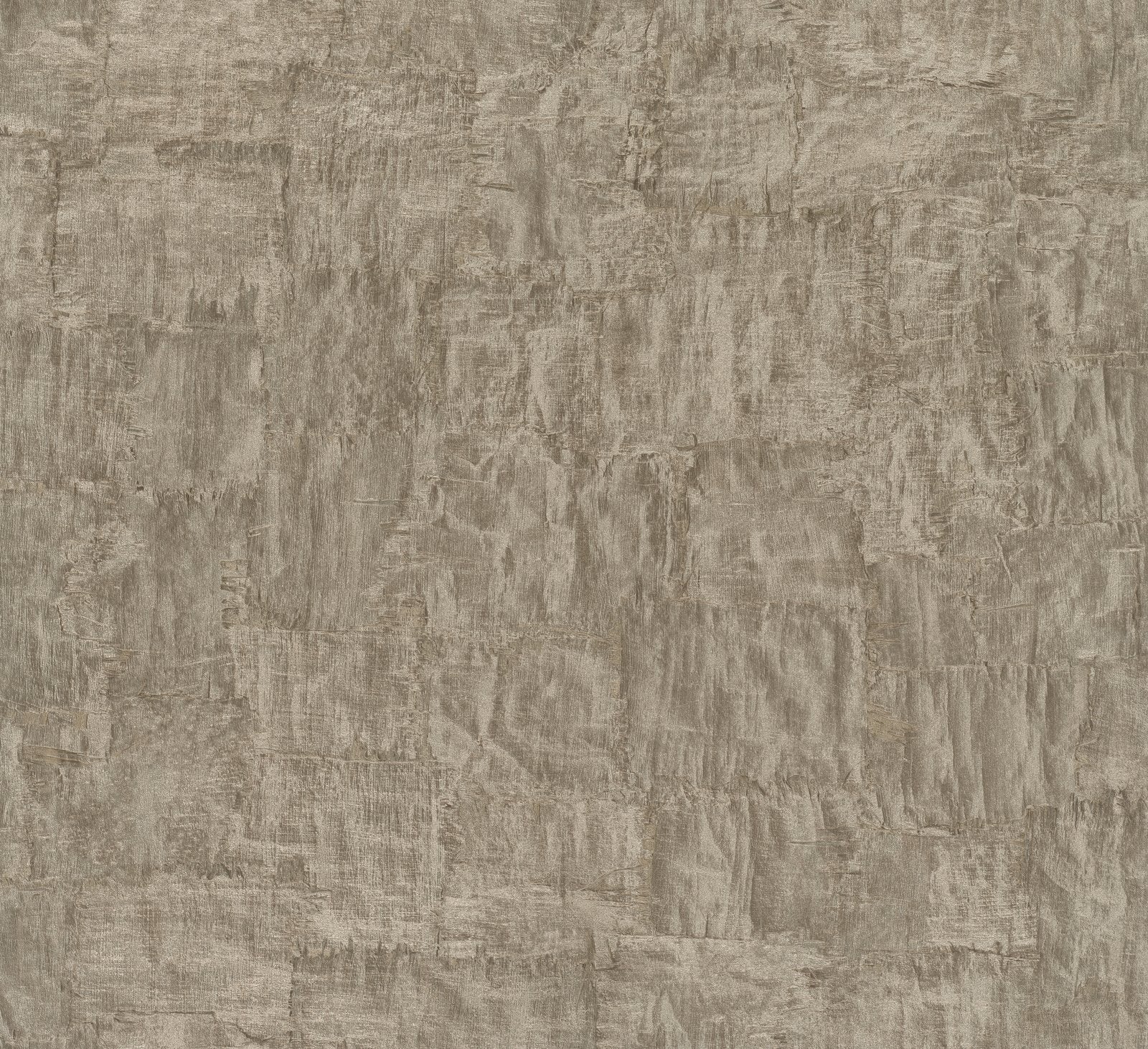 Bark wallpaper in bronze brown color - pattern number EA99113 - by Galerie in the Earth collection