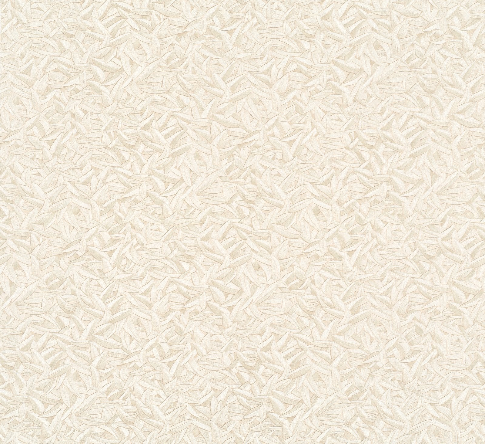 Leaves wallpaper in beige color - pattern number EA99136 - by Galerie in the Earth collection