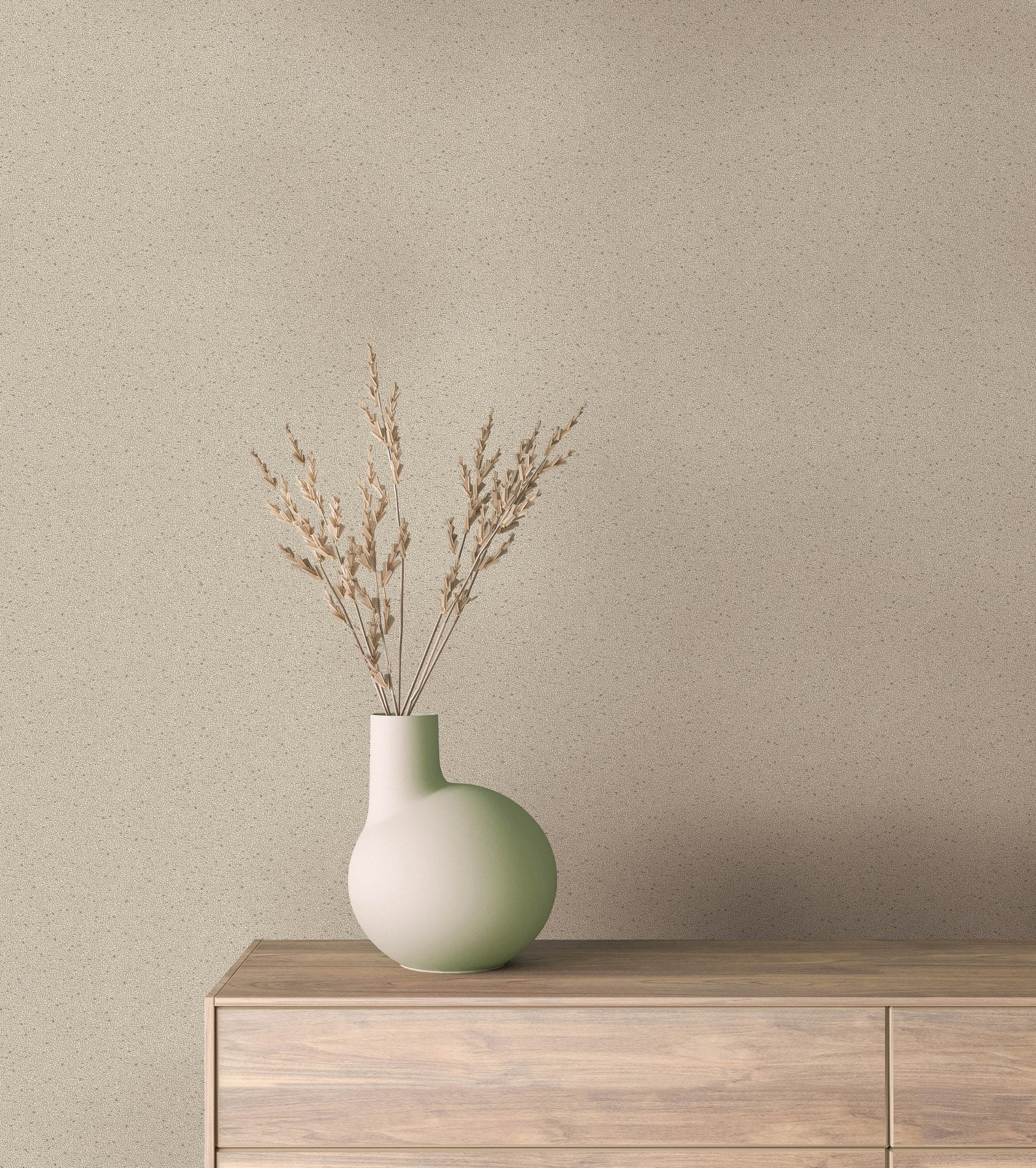 Stipple wallpaper in beige color - pattern number EA99141 - by Galerie in the Earth collection