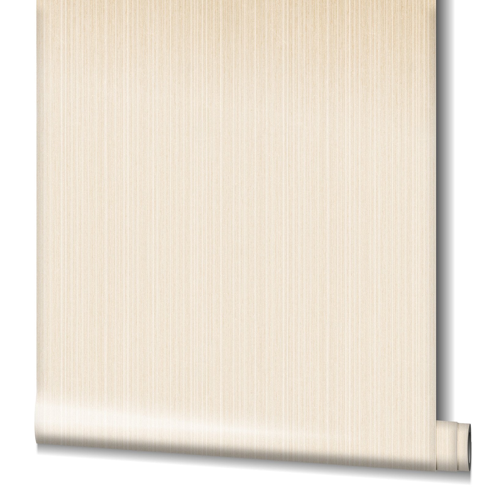 Silk Stripe wallpaper in beige color - pattern number EA99182 - by Galerie in the Earth collection
