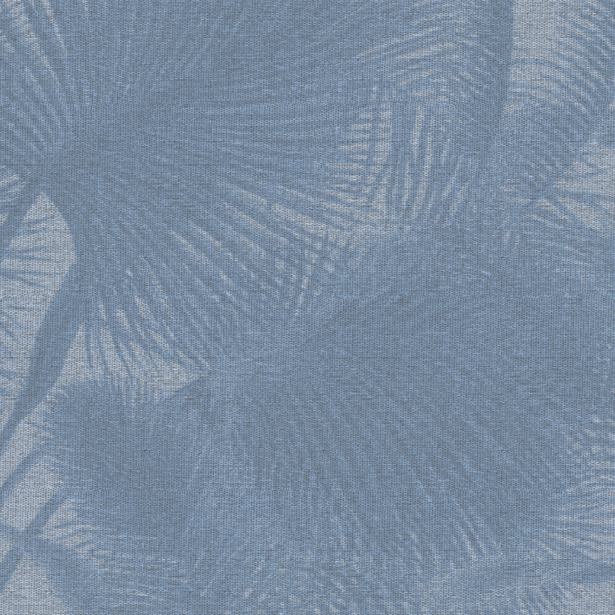 Conrad 4 Panel mural in blue color - pattern number 9958 - by Armani Casa in the Inspired Moods collection