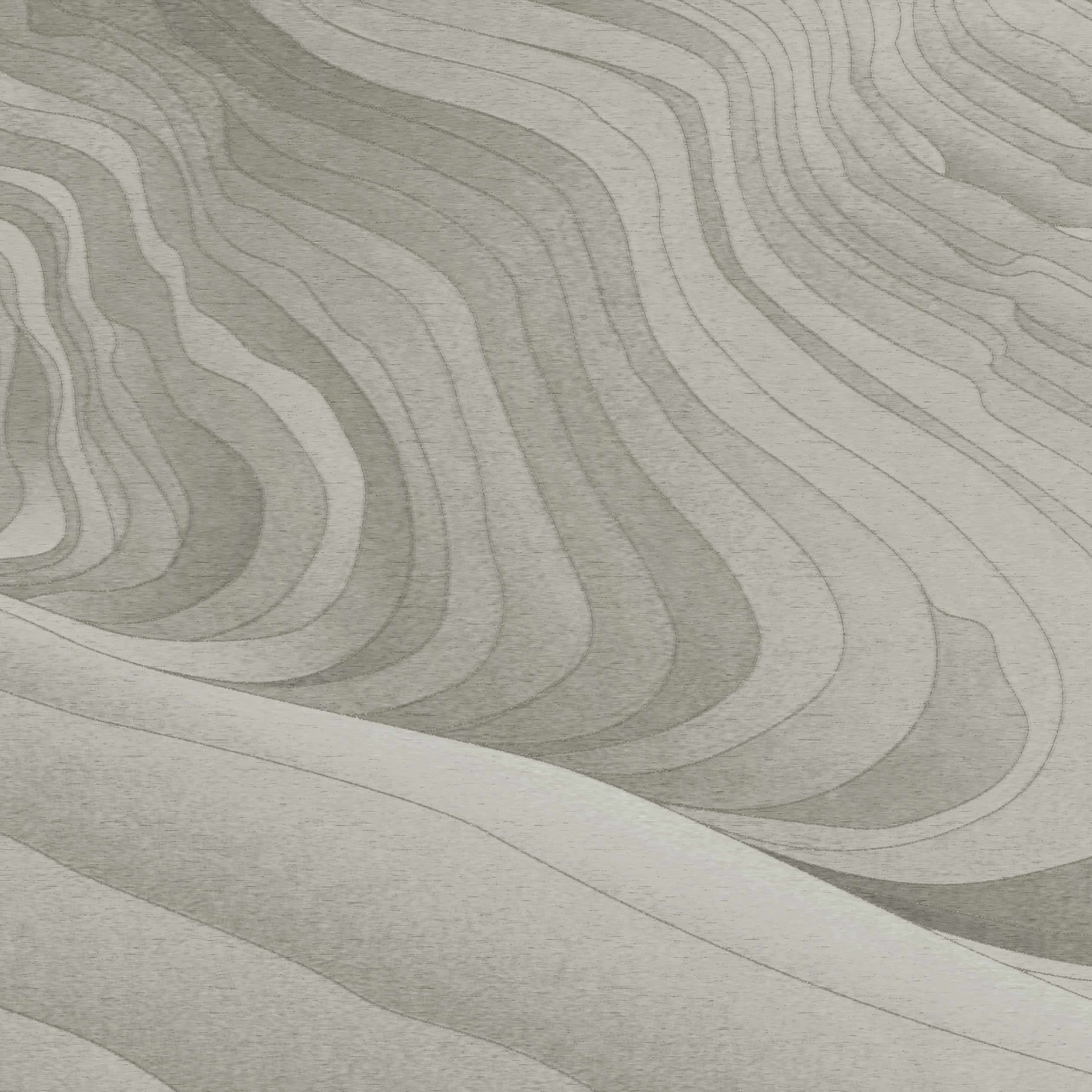 Tennyson 5 Panel mural in grey color - pattern number 9960 - by Armani Casa in the Inspired Moods collection