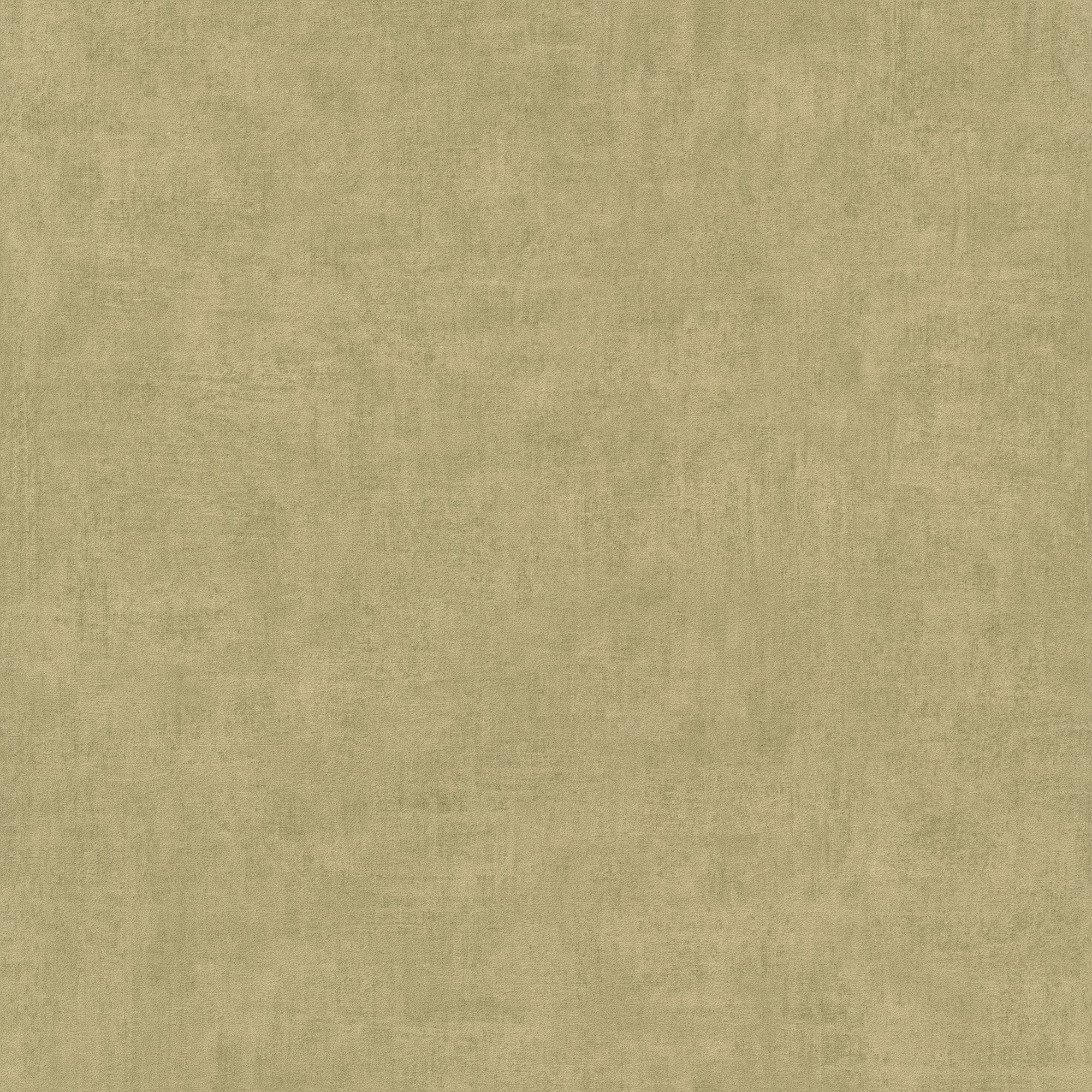 Patinated Plain Wallpaper in green color - pattern number A51514 - by Grandeco in the Orom II collection
