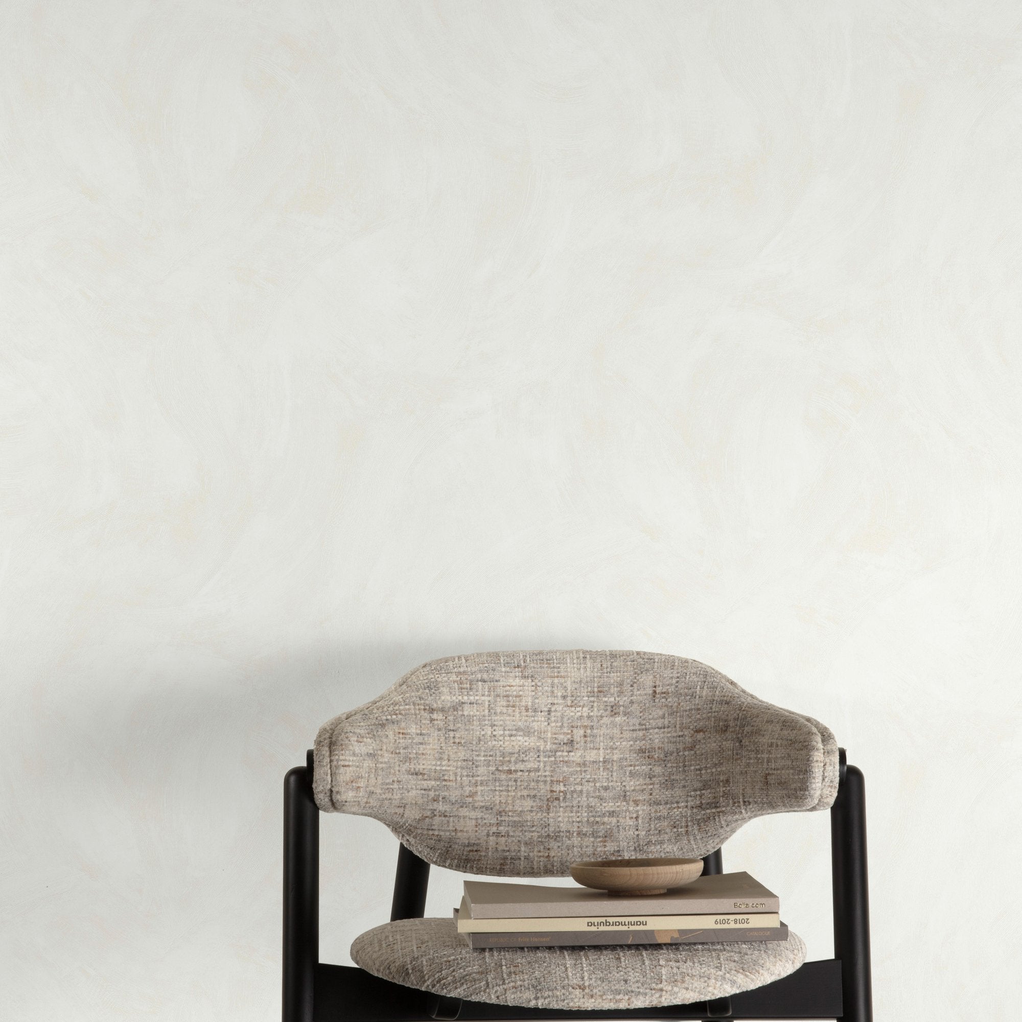 Authentic Plaster Plain Wallpaper in cream color - pattern number A78701 - by Grandeco in the Textured Vibes collection