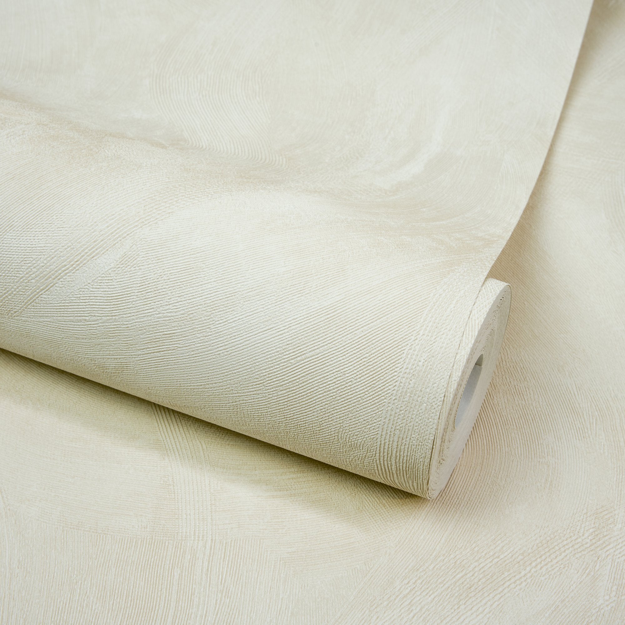 Authentic Plaster Plain Wallpaper in cream color - pattern number A78702 - by Grandeco in the Textured Vibes collection