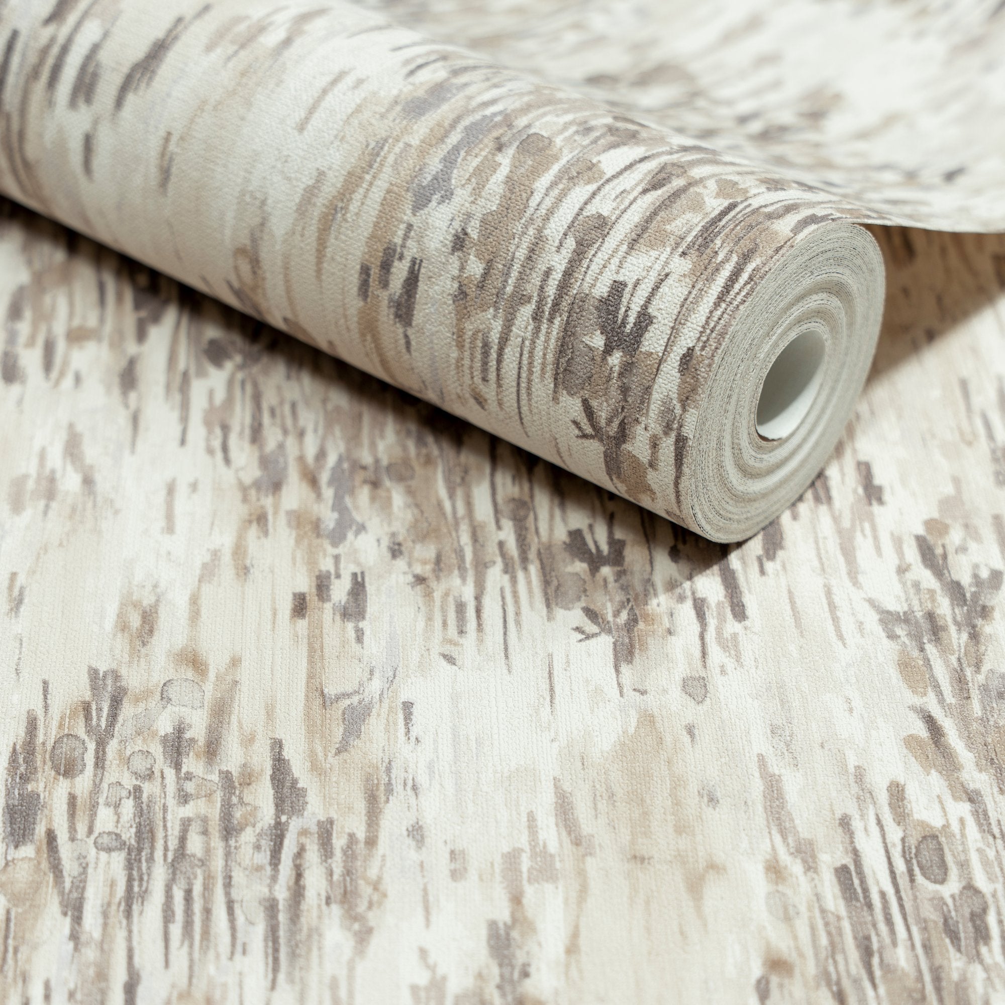 Ethnic All-over Wallpaper in beige color - pattern number INA82801 - by Grandeco in the Inia collection
