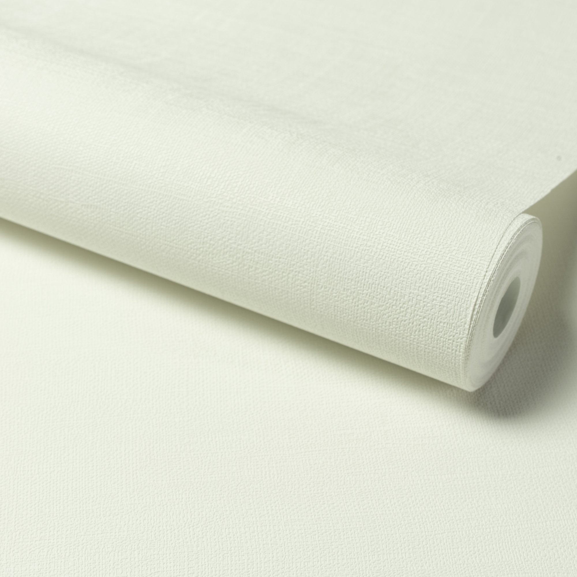 Textile Plain Wallpaper in white color - pattern number A84917 - by Grandeco in the Structured Walls collection