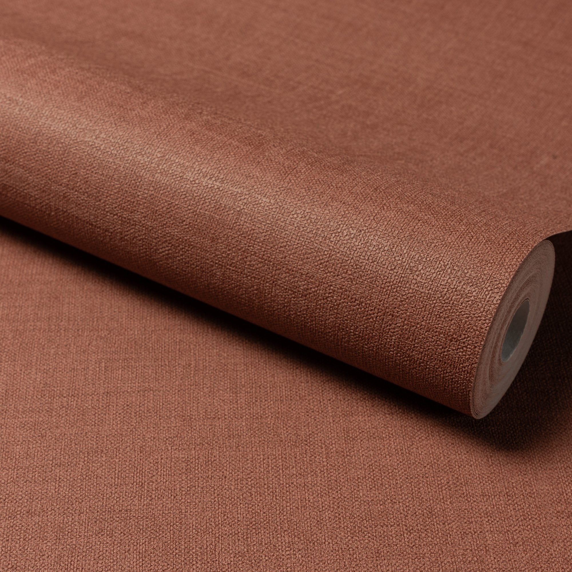 Textile Plain Wallpaper in orange color - pattern number A84926 - by Grandeco in the Structured Walls collection