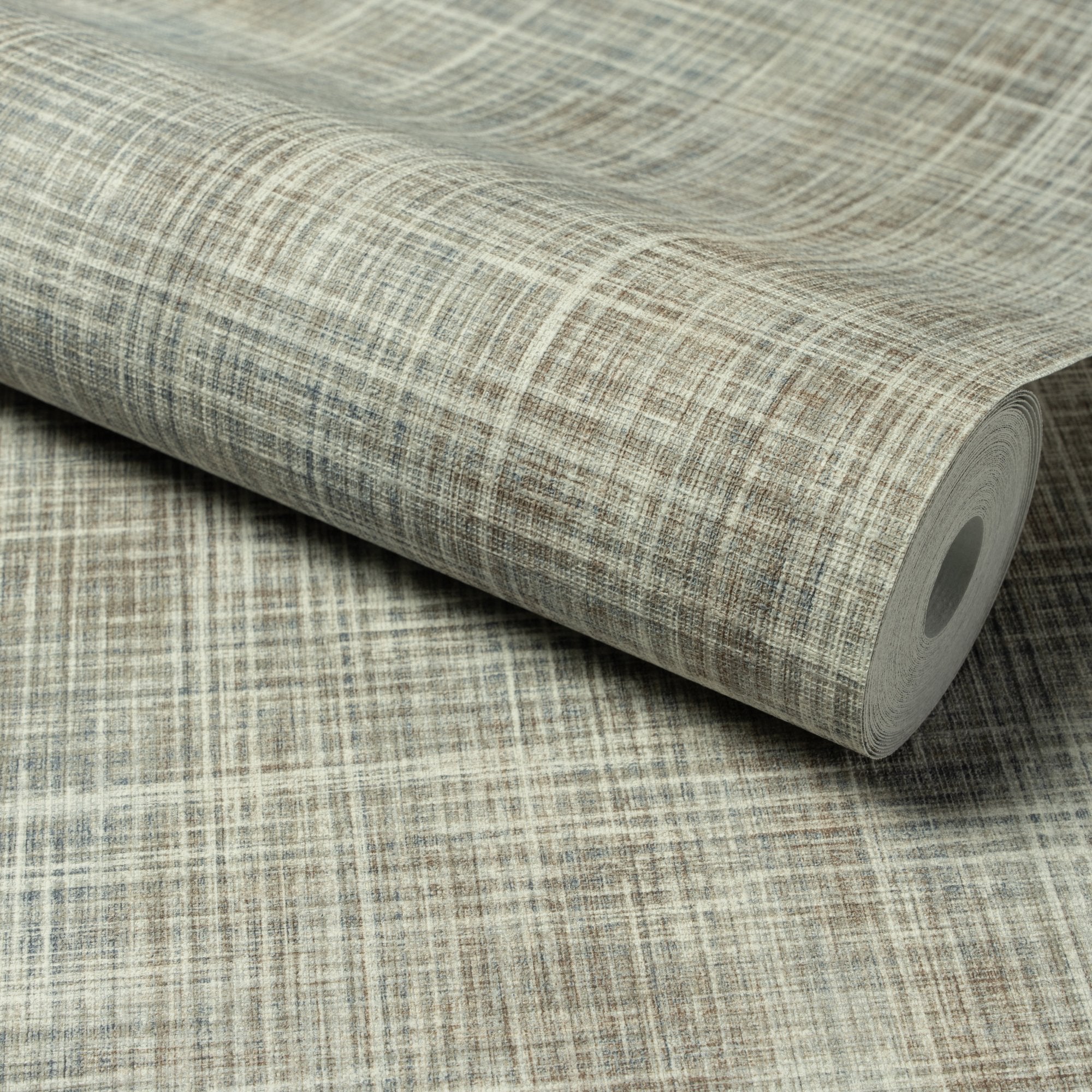Textile Plain Wallpaper in multi-colored color - pattern number A85504 - by Grandeco in the Structured Walls collection