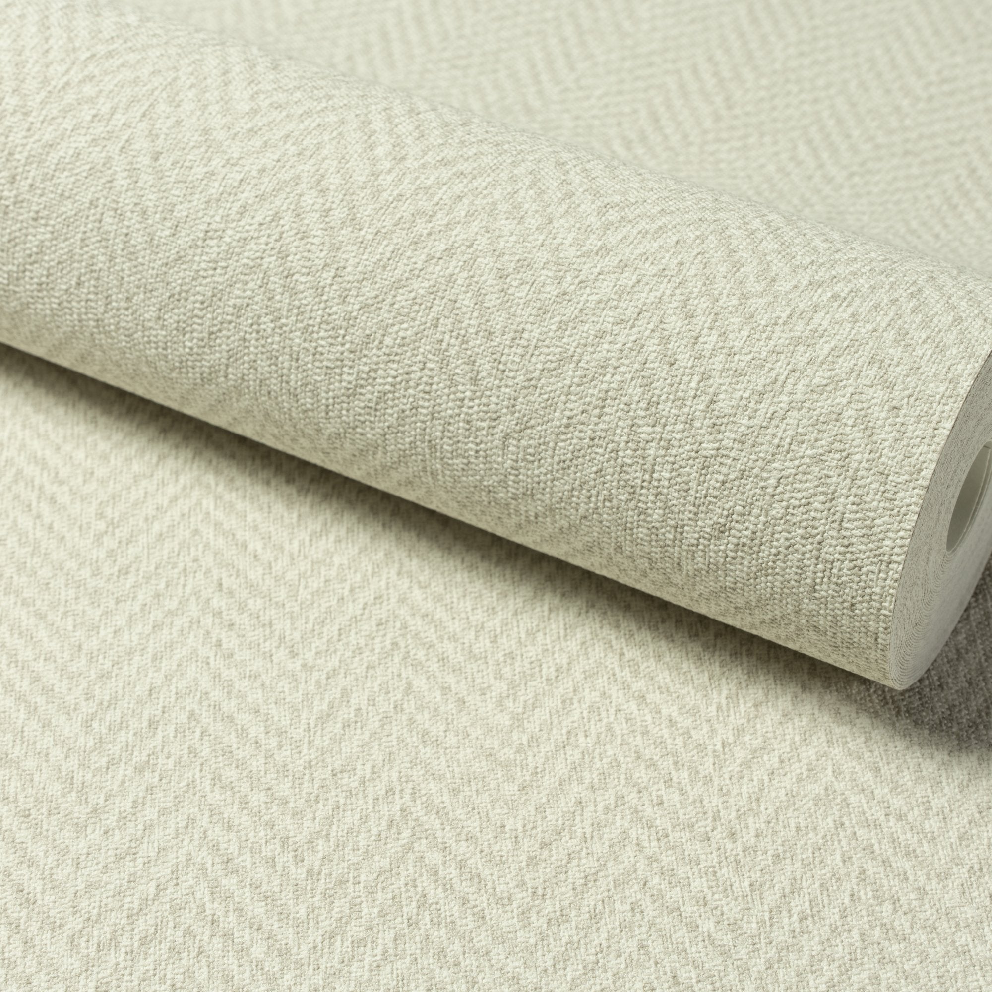 Faux Unis Natural Wallpaper in beige color - pattern number A86203 - by Grandeco in the Structured Walls collection