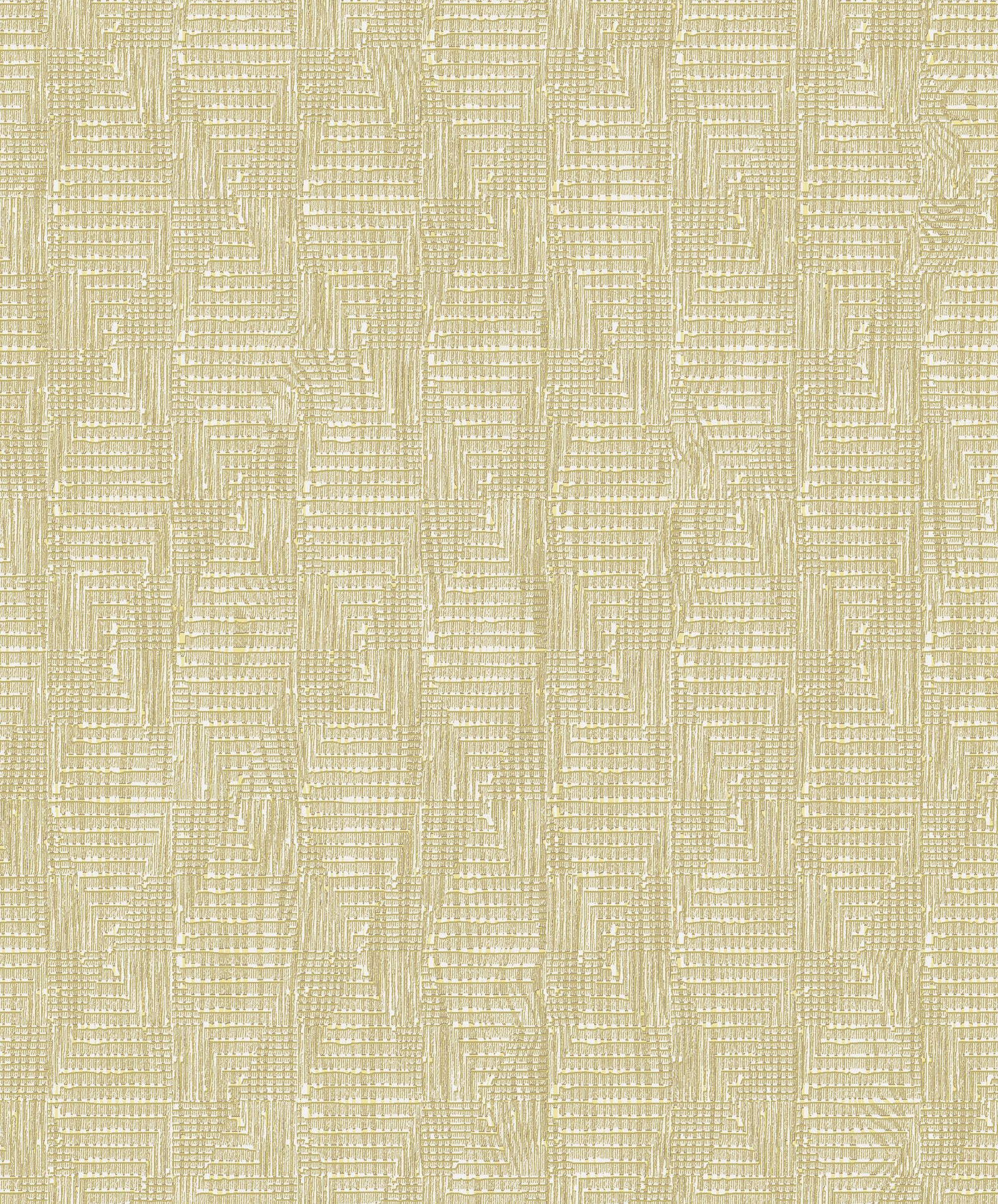 Loose Weave wallpaper in gold color - pattern number AM22003-1 - by Galerie in the Elegance collection