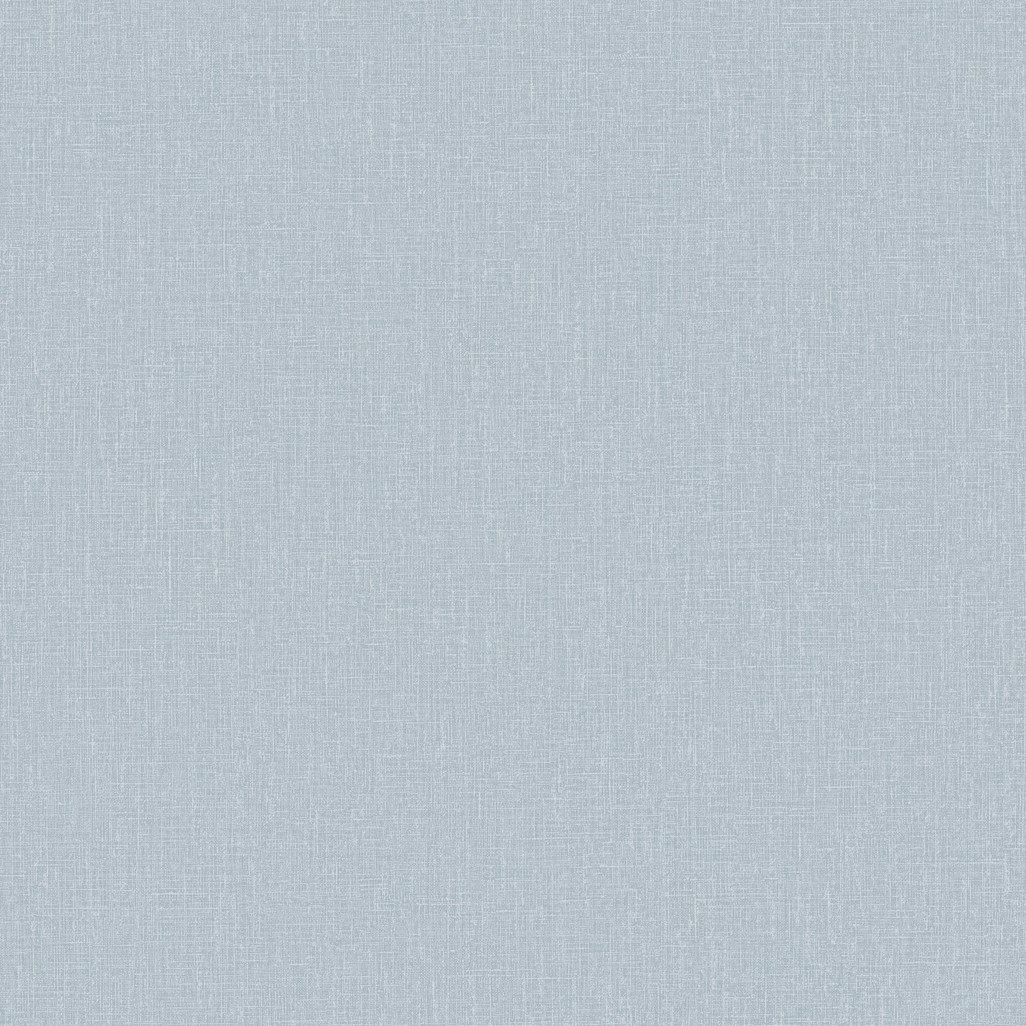 Textile Plain Wallpaper in blue color - pattern number AT1023 - by Grandeco in the Atmosphere collection