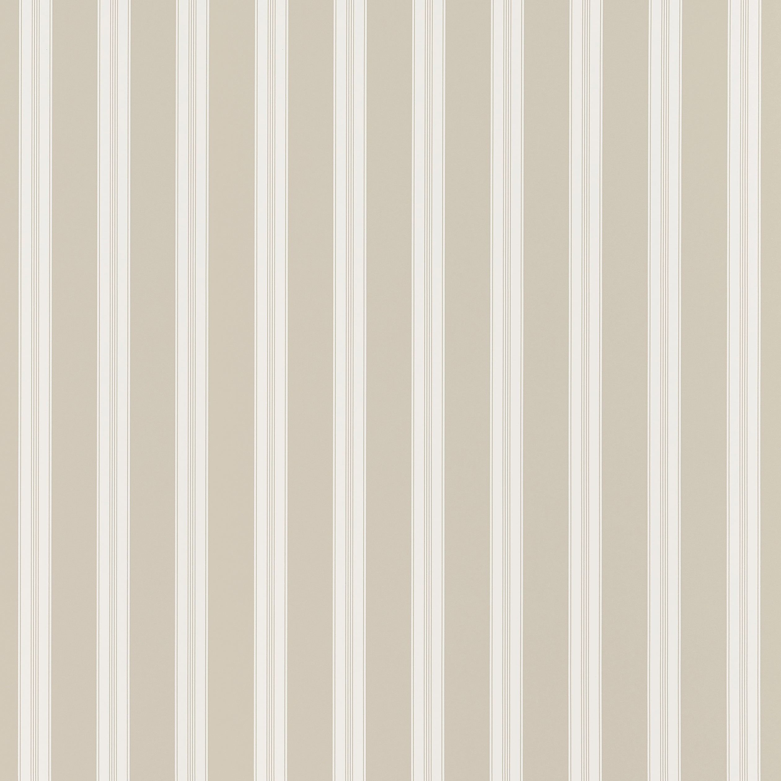 Payton Stripe Wallpaper in beige color - pattern number AT10704 - by Thibaut in the Clermont collection