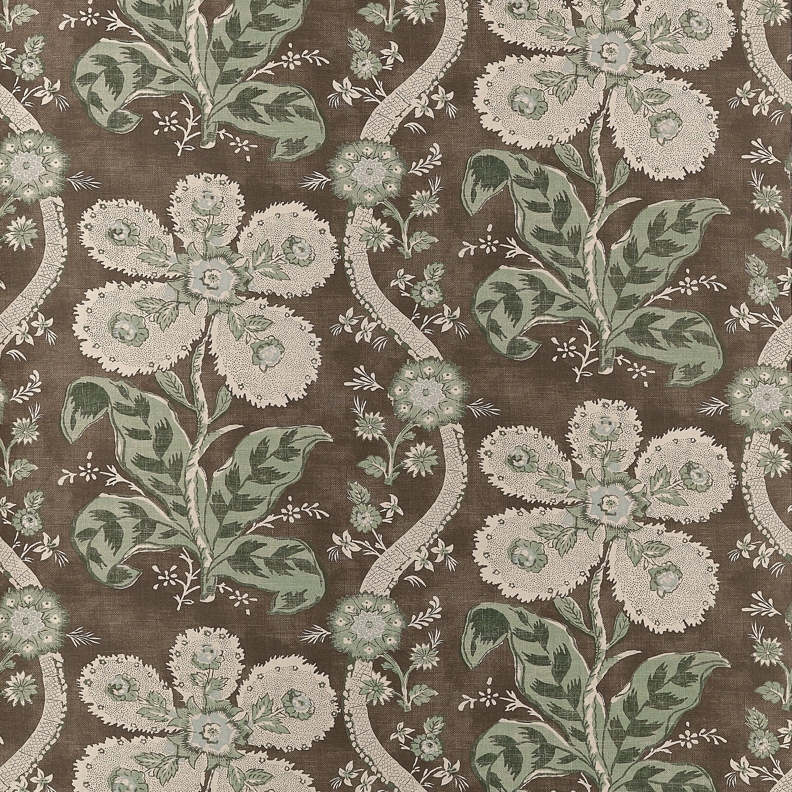St. Gilles Wallpaper in brown color - pattern number AT10720 - by Thibaut in the Clermont collection