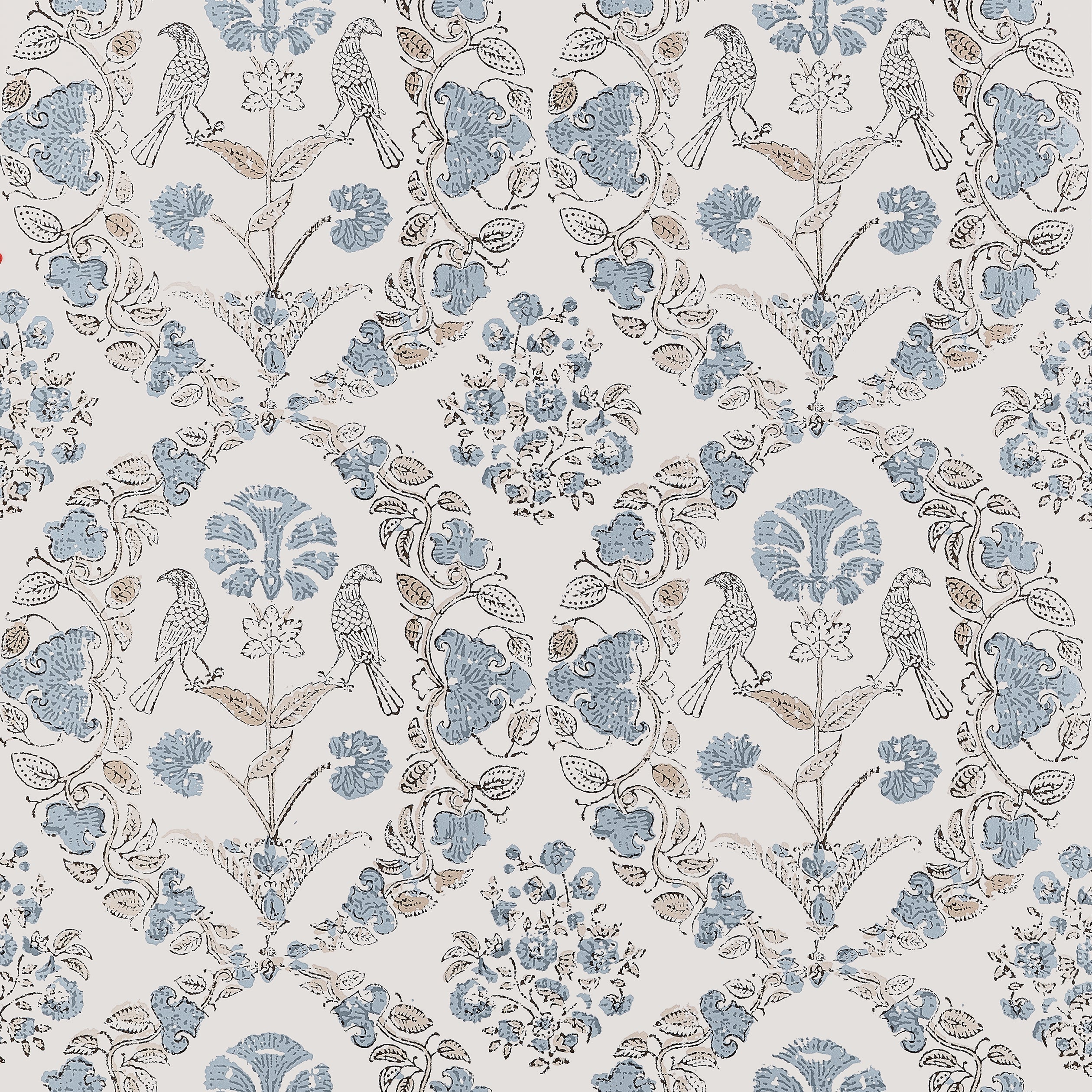 Paloma Wallpaper in spa blue color - pattern number AT10739 - by Thibaut in the Clermont collection