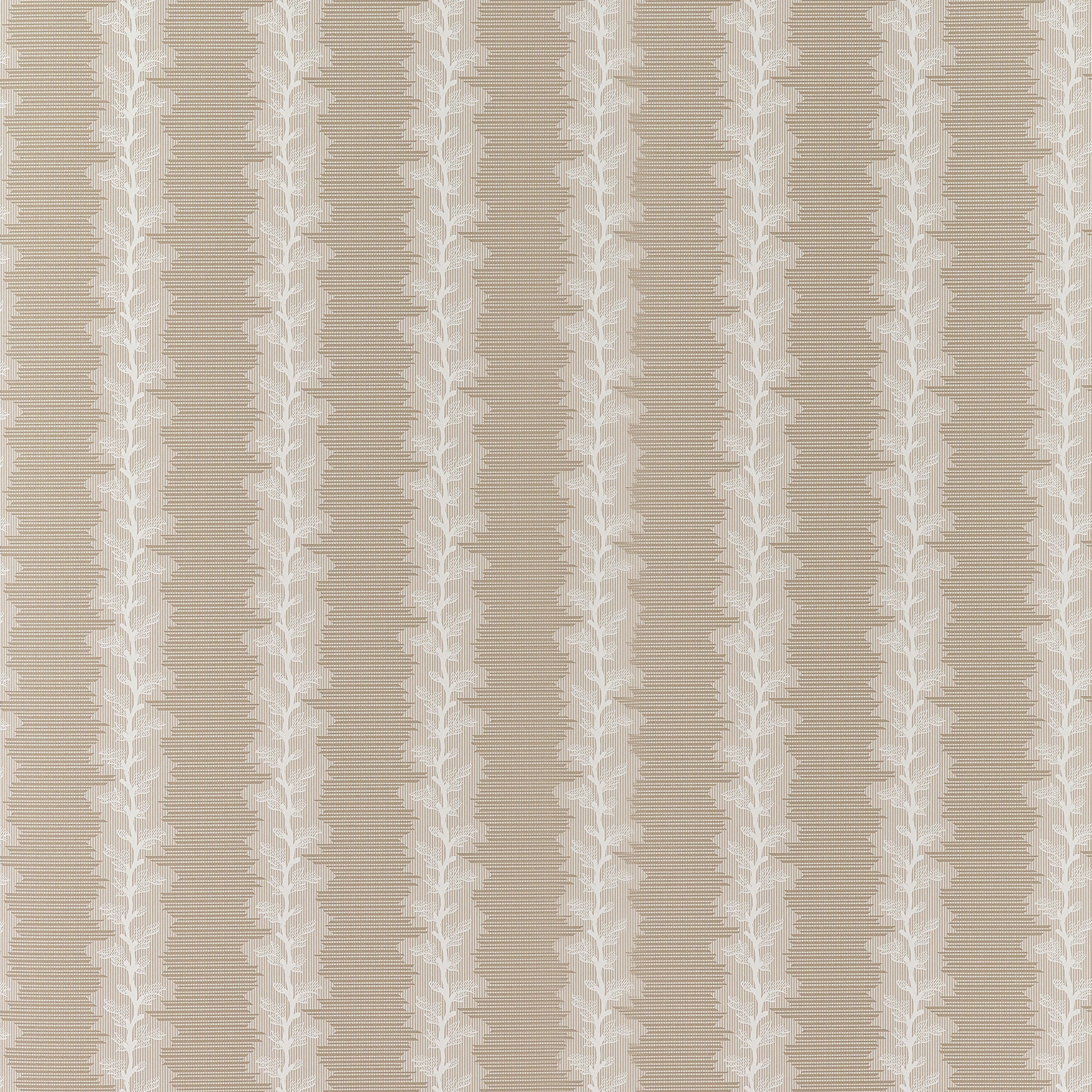 French Stripe Wallpaper in beige color - pattern number AT10771 - by Thibaut in the Clermont collection
