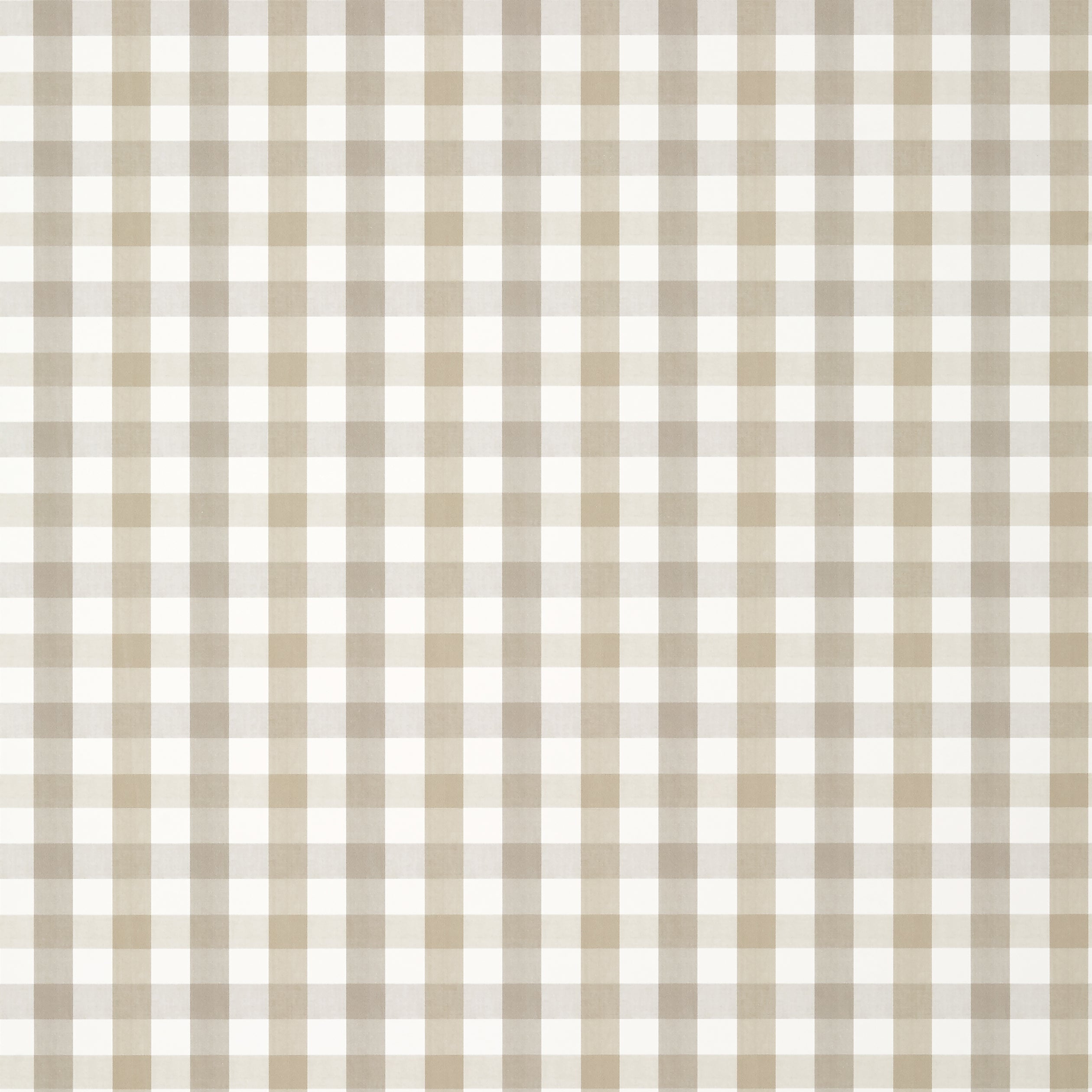 Saybrook Check fabric in beige color - pattern number AT15143 - by Anna French in the Antilles collection