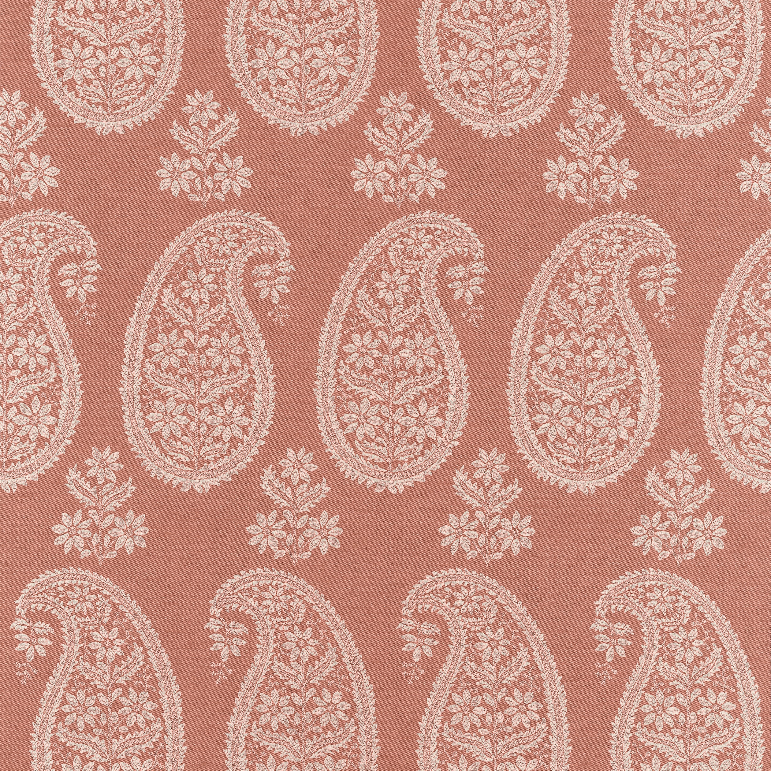 Campania Paisley fabric in blush color - pattern number AT16107 - by Anna French in the Belvedere collection