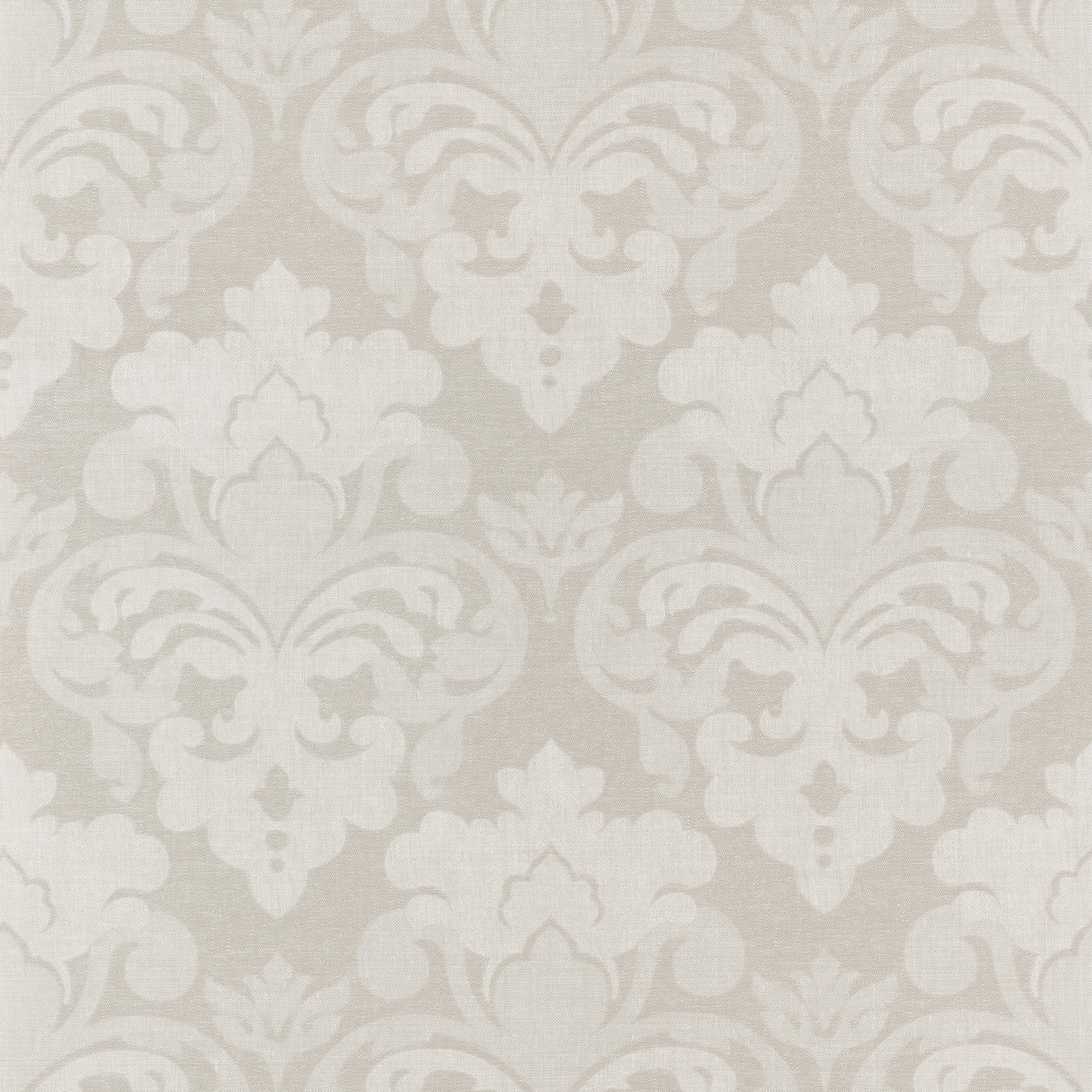 Darcey Damask fabric in flax color - pattern number AT16122 - by Anna French in the Belvedere collection