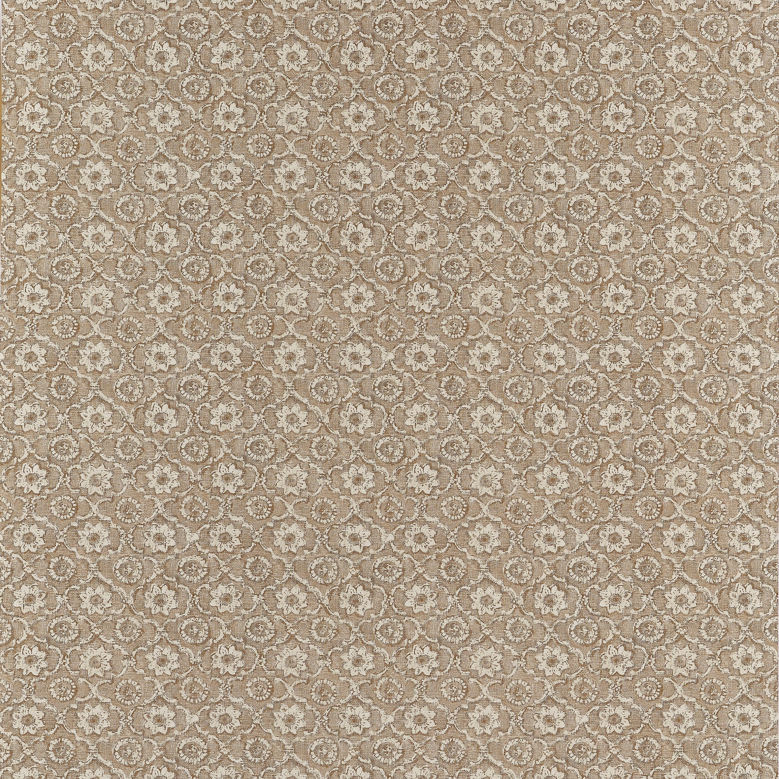 Holly Trellis fabric in beige color - pattern number AT16126 - by Anna French in the Belvedere collection