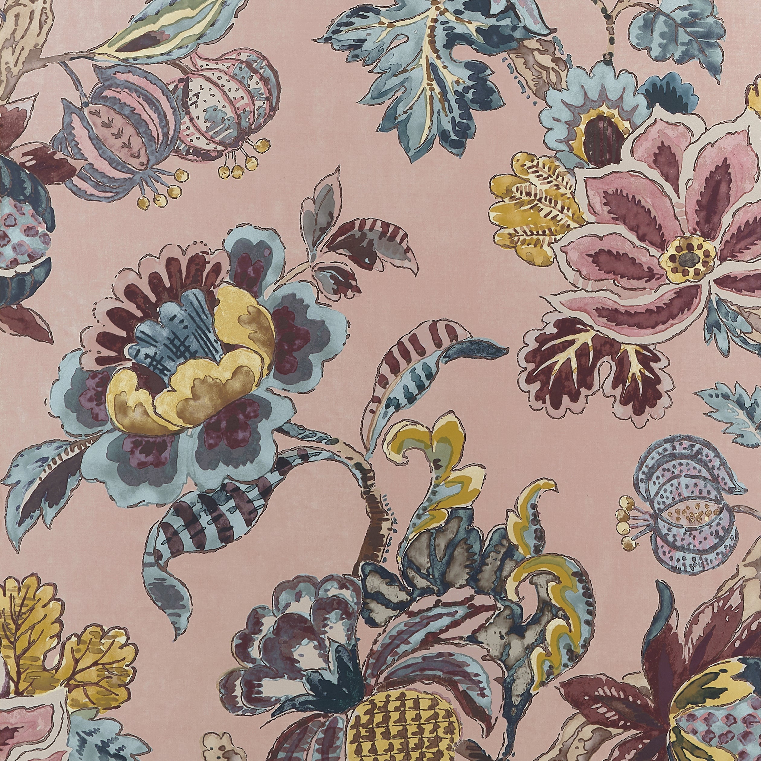 Stockbridge fabric in blush color - pattern number AT16140 - by Anna French in the Belvedere collection
