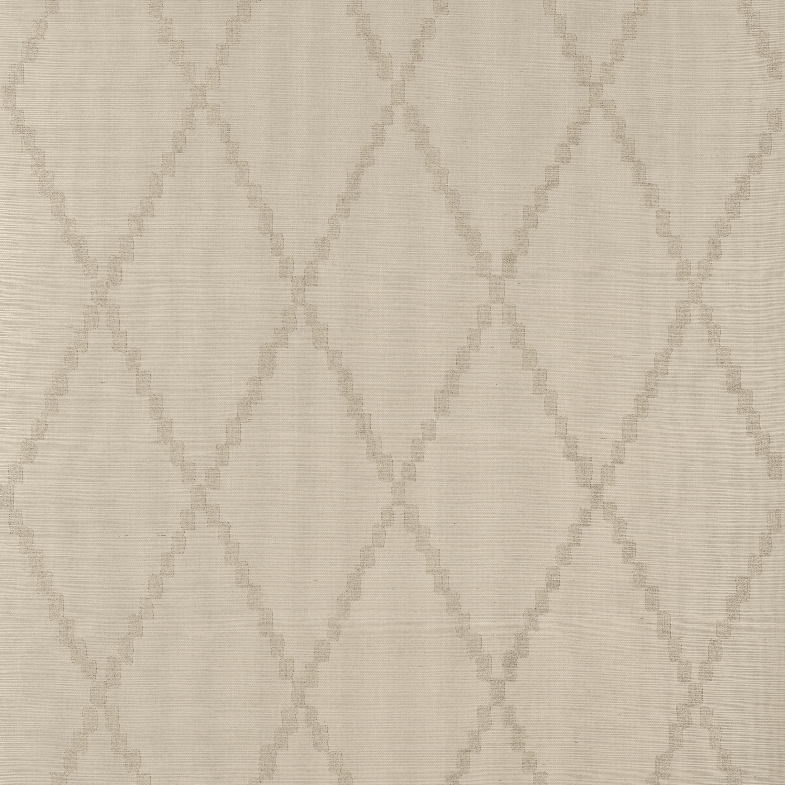 Ribbon Sisal wallpaper in cream color - pattern number AT16143 - by Anna French in the Belvedere collection