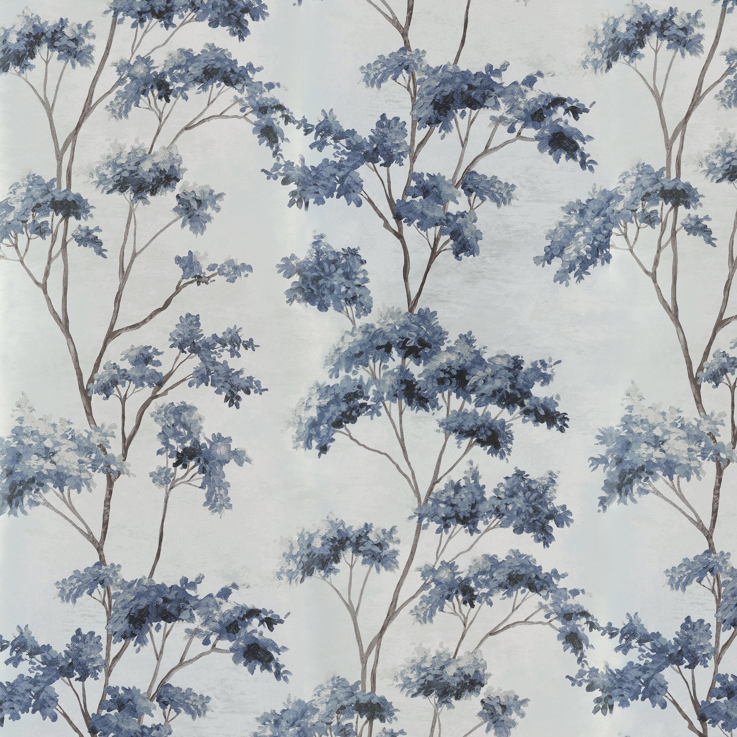 Dalton wallpaper in spa blue on pearl color - pattern number AT16168 - by Anna French in the Belvedere collection