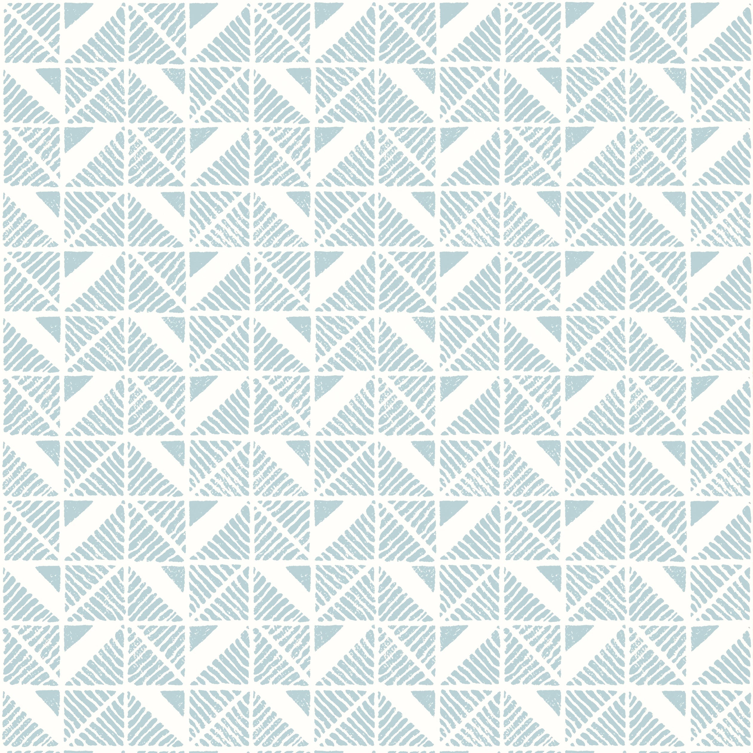 Bloomsbury Square fabric in soft blue color - pattern number AT23114 - by Anna French in the Willow Tree collection