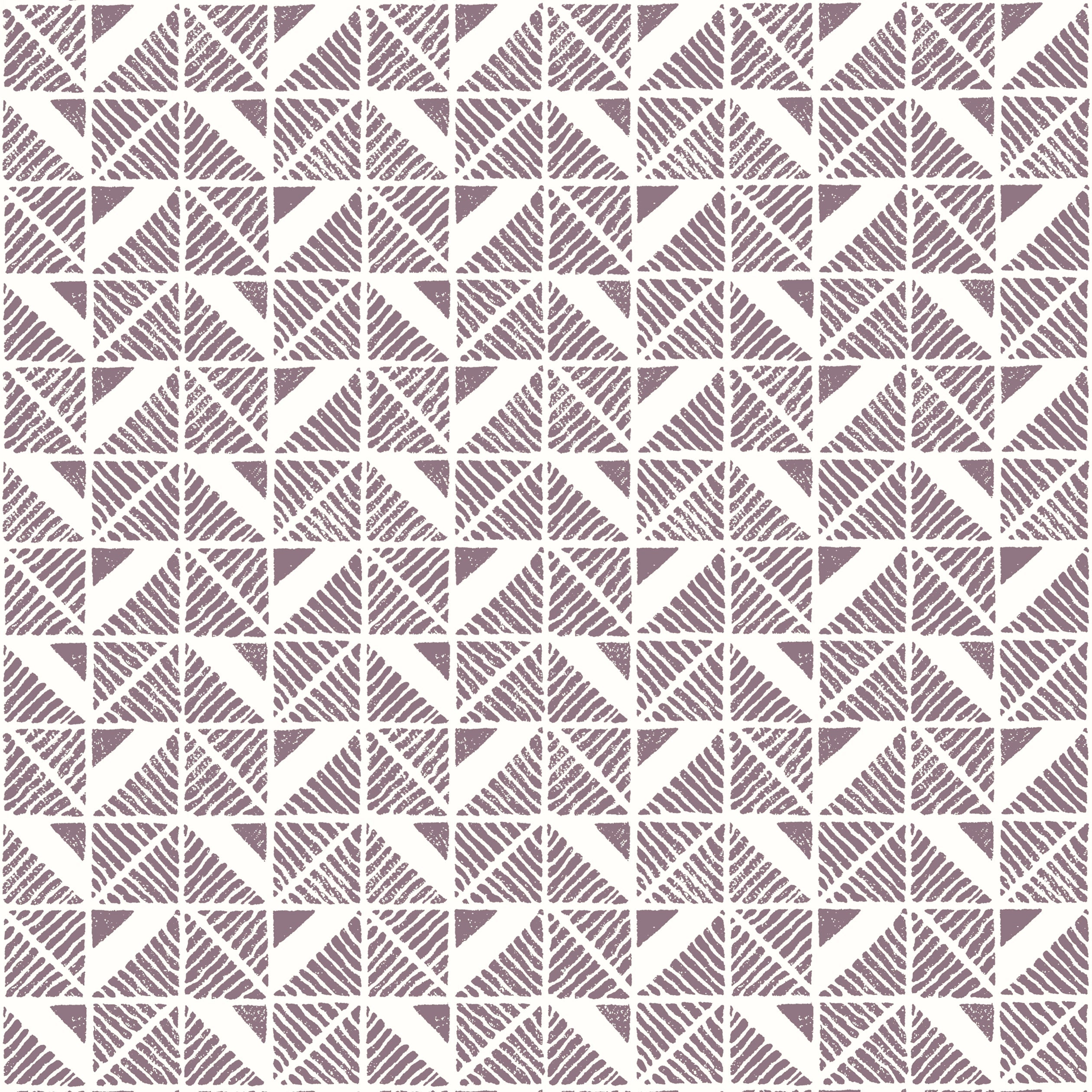 Bloomsbury Square fabric in plum color - pattern number AT23116 - by Anna French in the Willow Tree collection