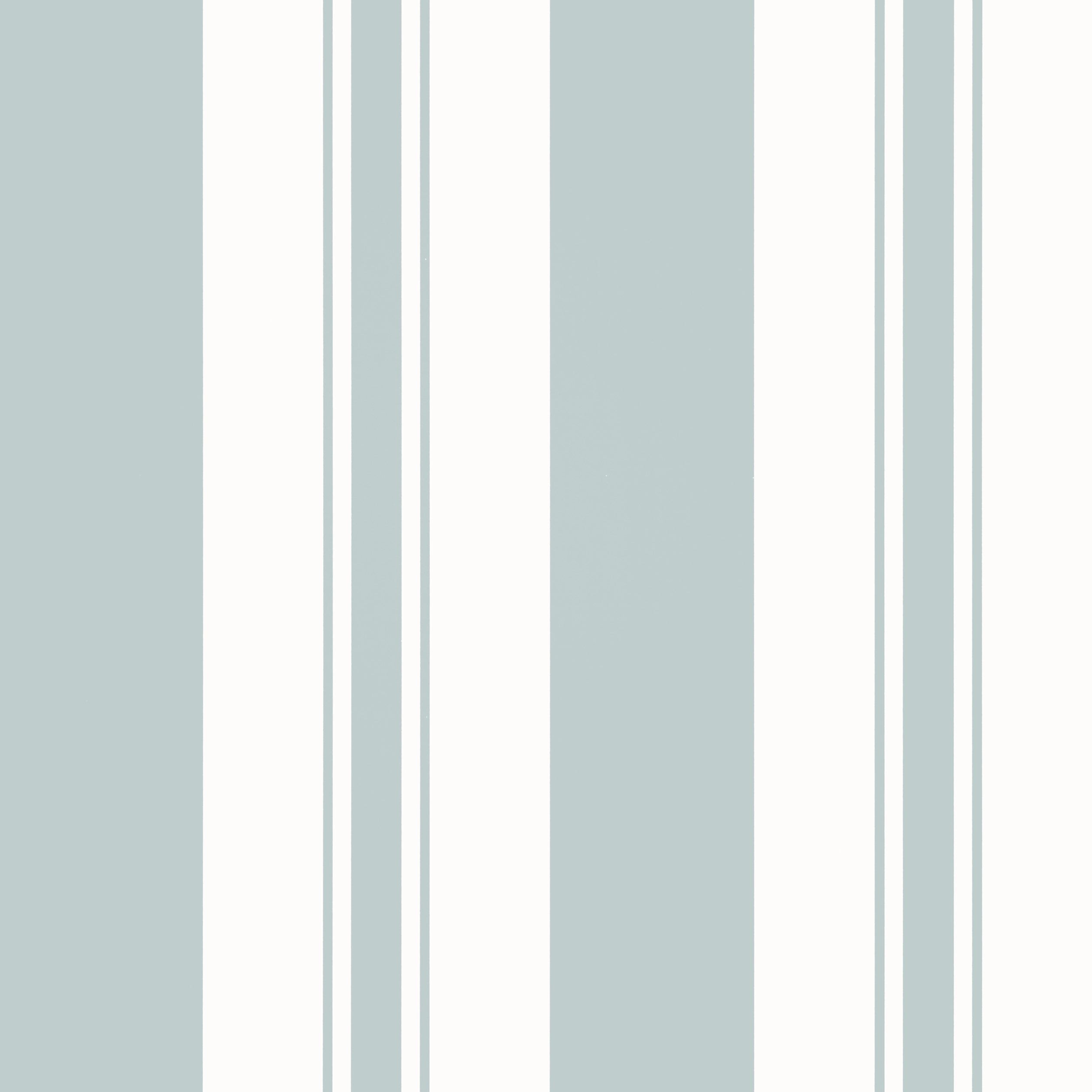 Keswick Stripe wallpaper in slate color - pattern number AT23171 - by Anna French in the Willow Tree collection