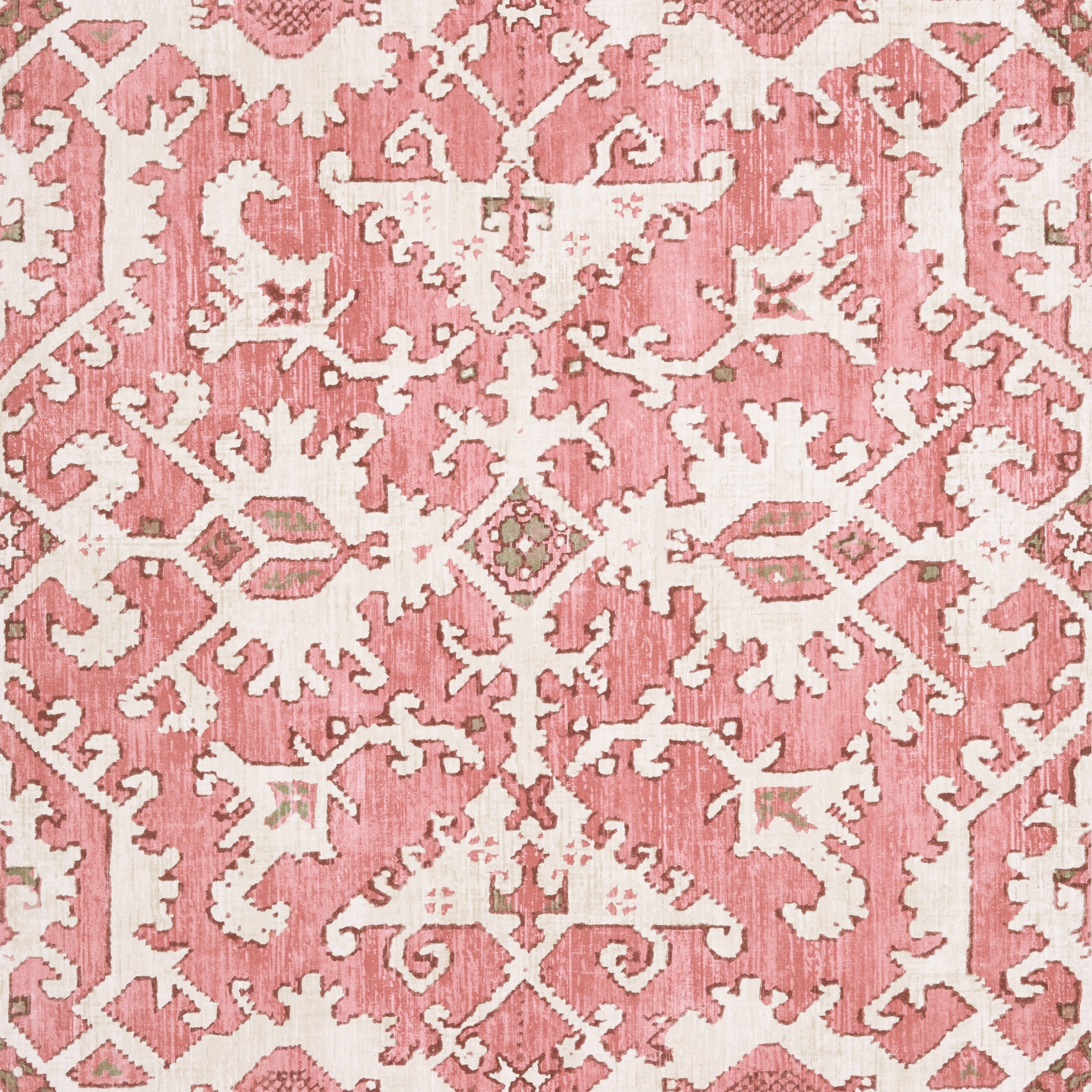 Pontorma fabric in rose color - pattern number AT24559 - by Anna French in the Devon collection